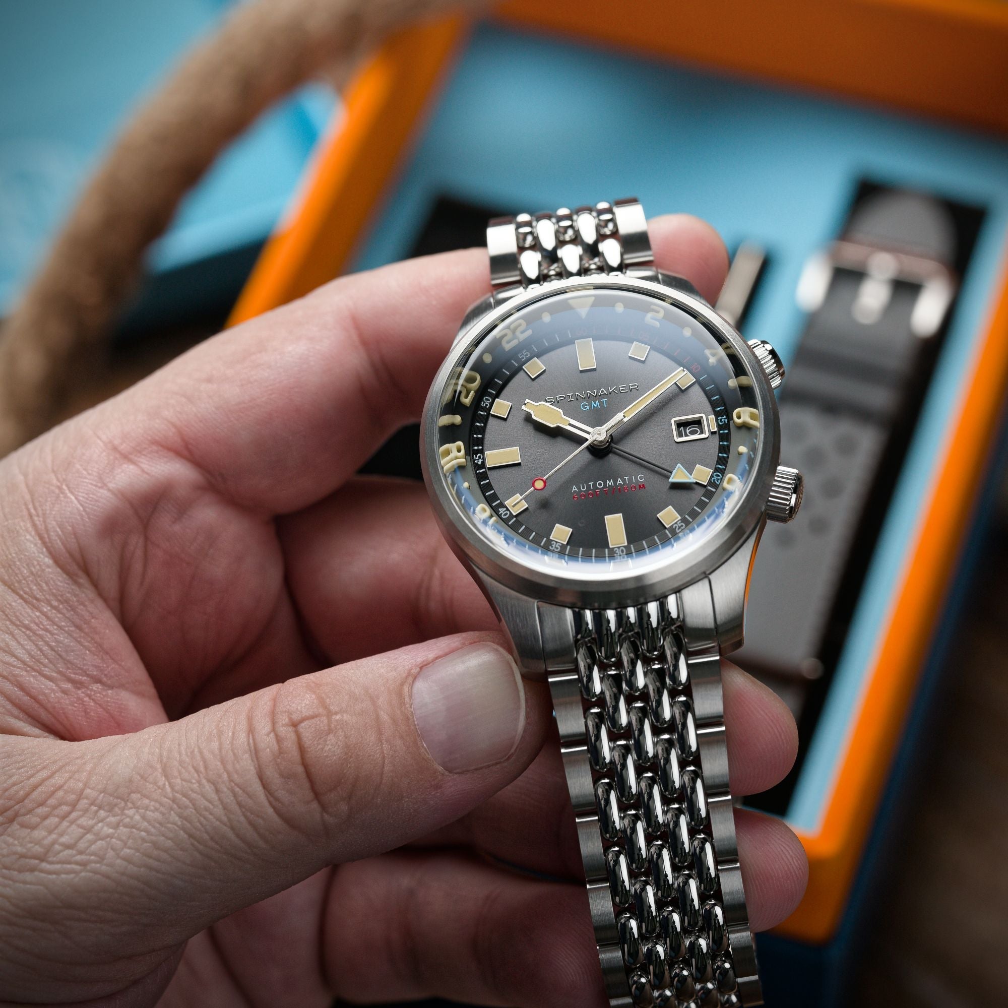 Bradner GMT Automatic | 42mm | Uniform Gray