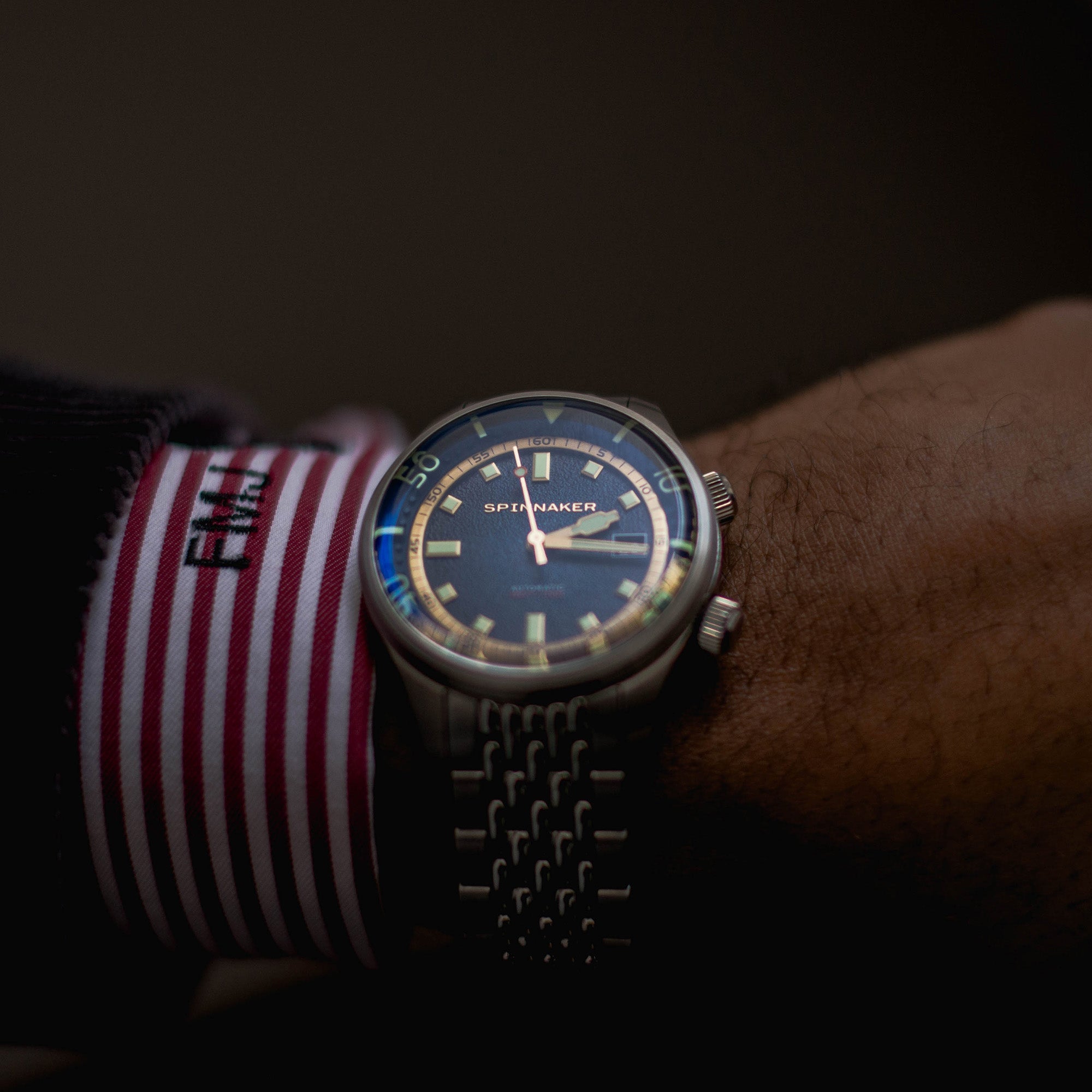 Bradner Automatic | 42mm | Pacific Blue