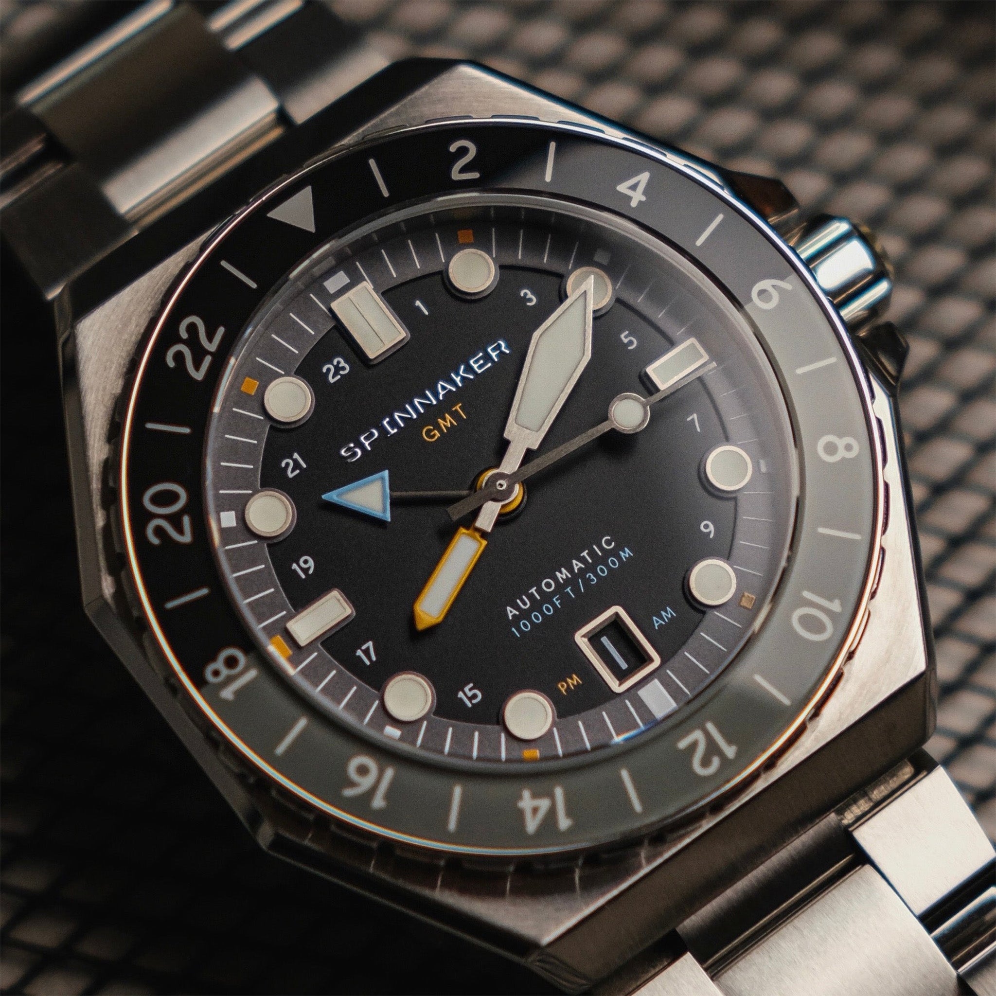 Dumas GMT Automatic | 44 mm | Harbour Grey
