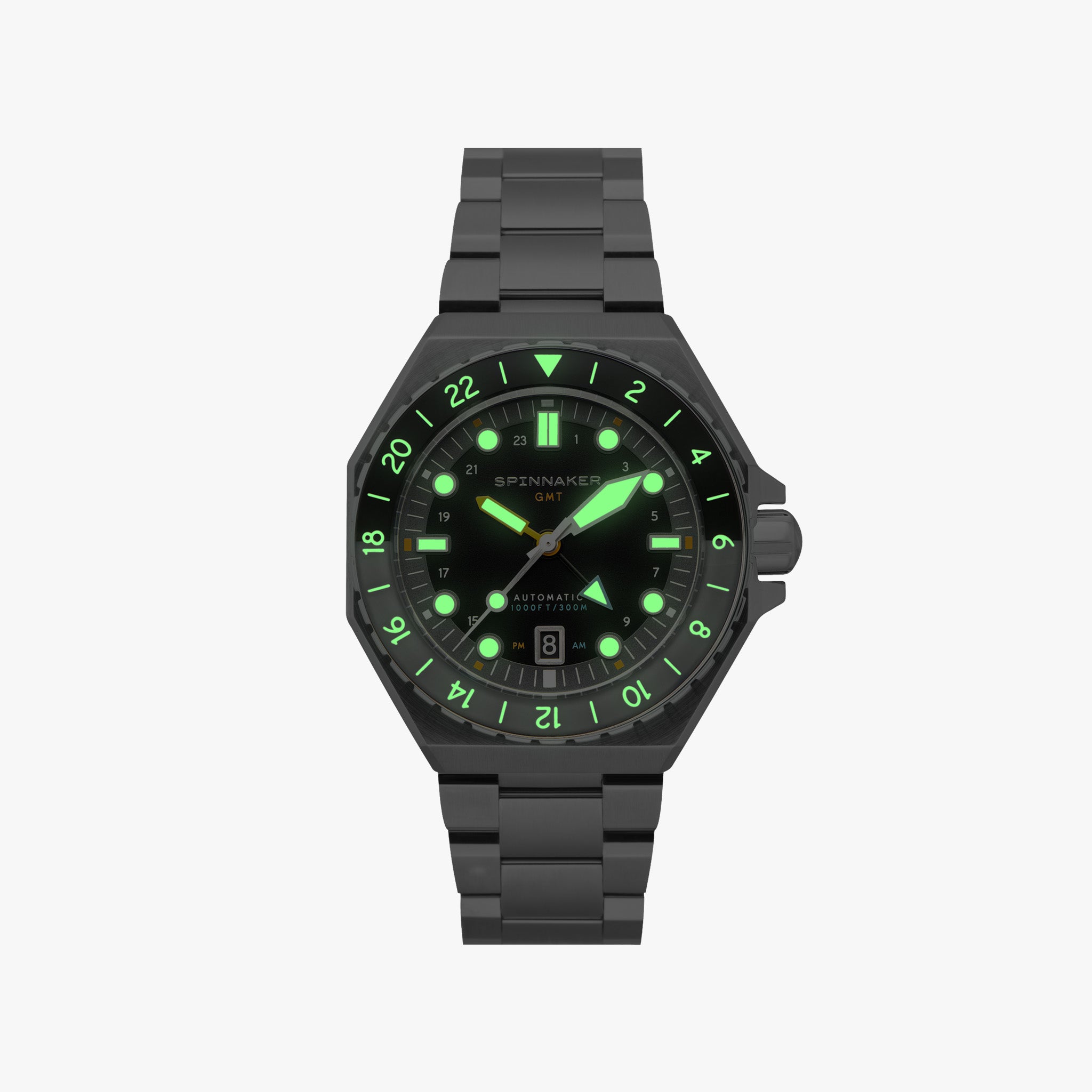 Dumas GMT Automatic | 44 mm | Harbour Grey