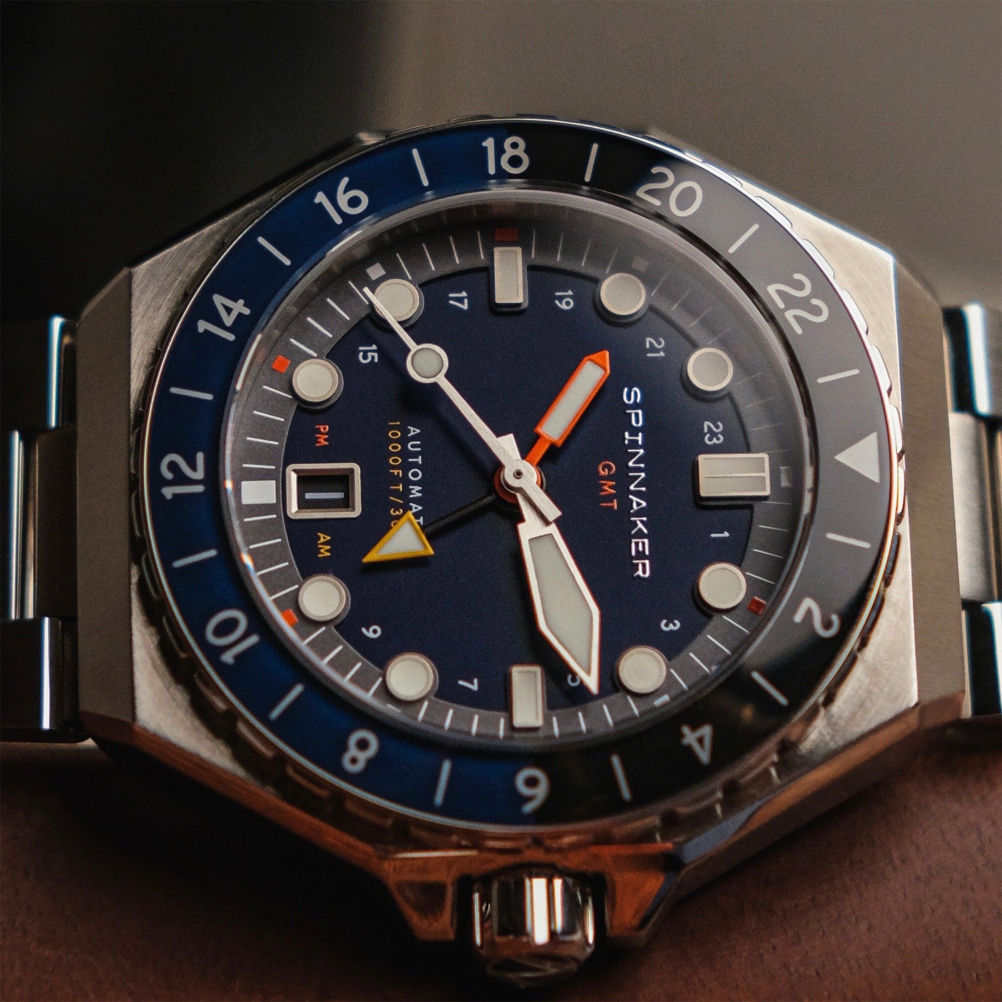 Dumas GMT Automatic | 44 mm | Navy Black