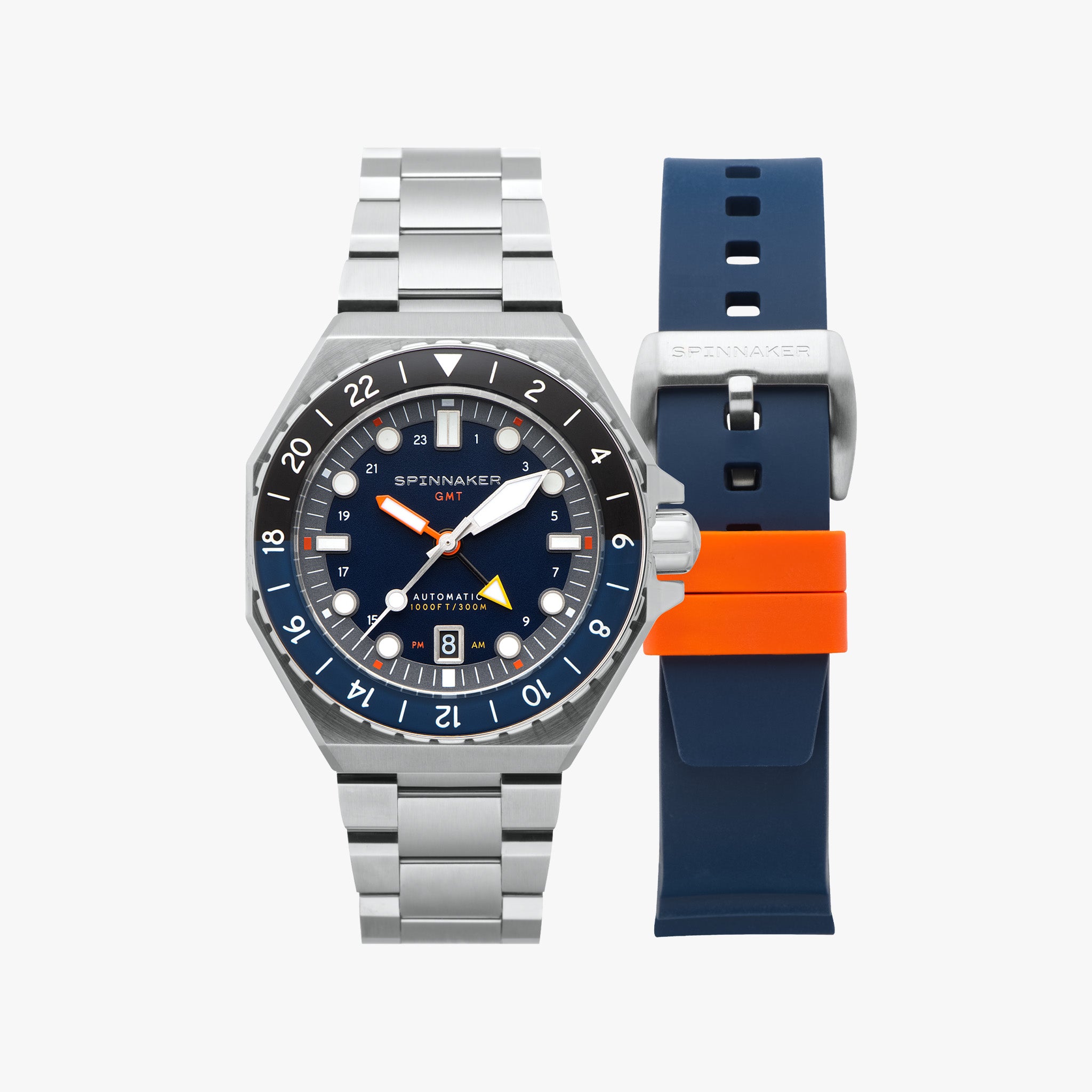 Dumas GMT Automatic | 44 mm | Navy Black