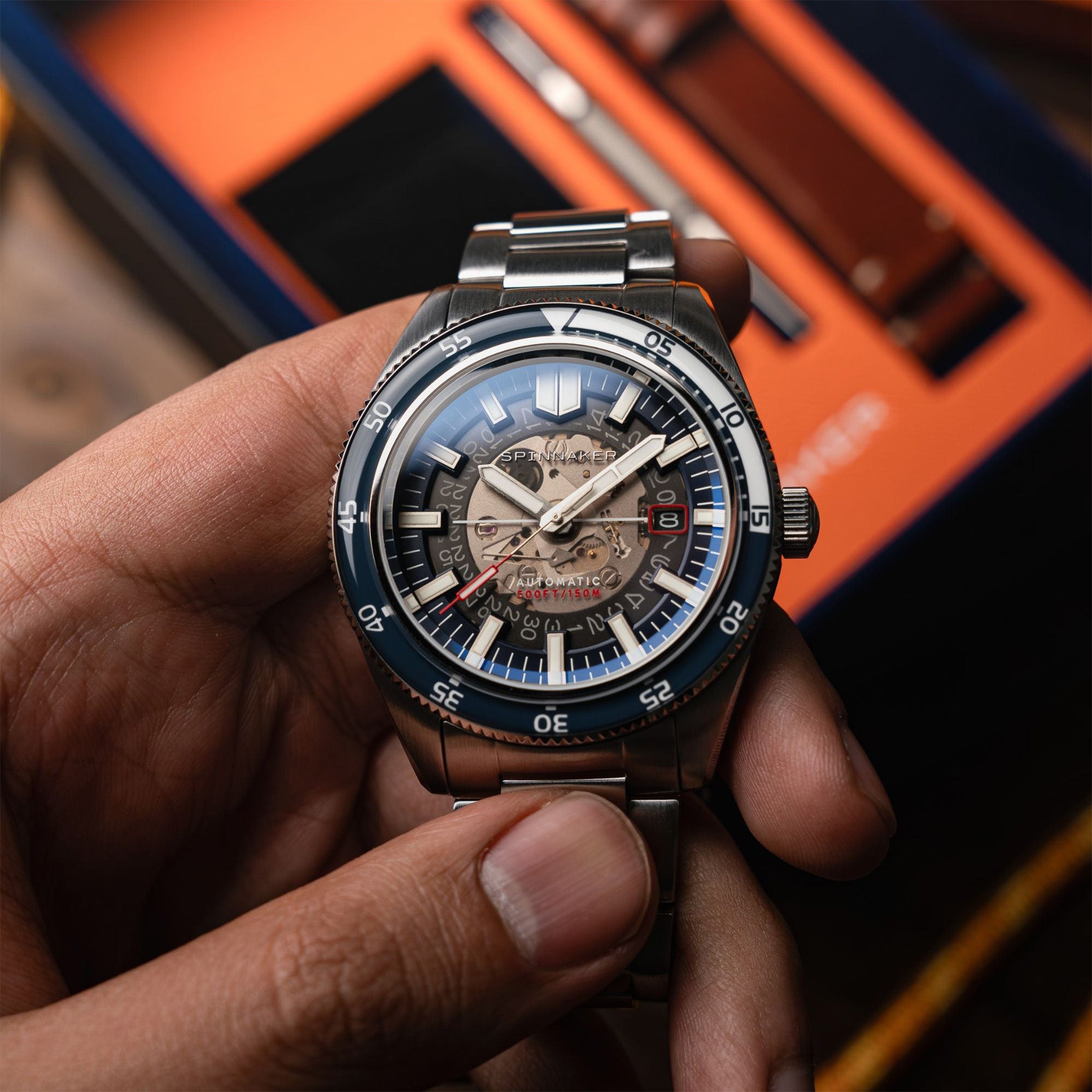 Fleuss Automatic Severn Edition | 43 mm | Moonlight Blue