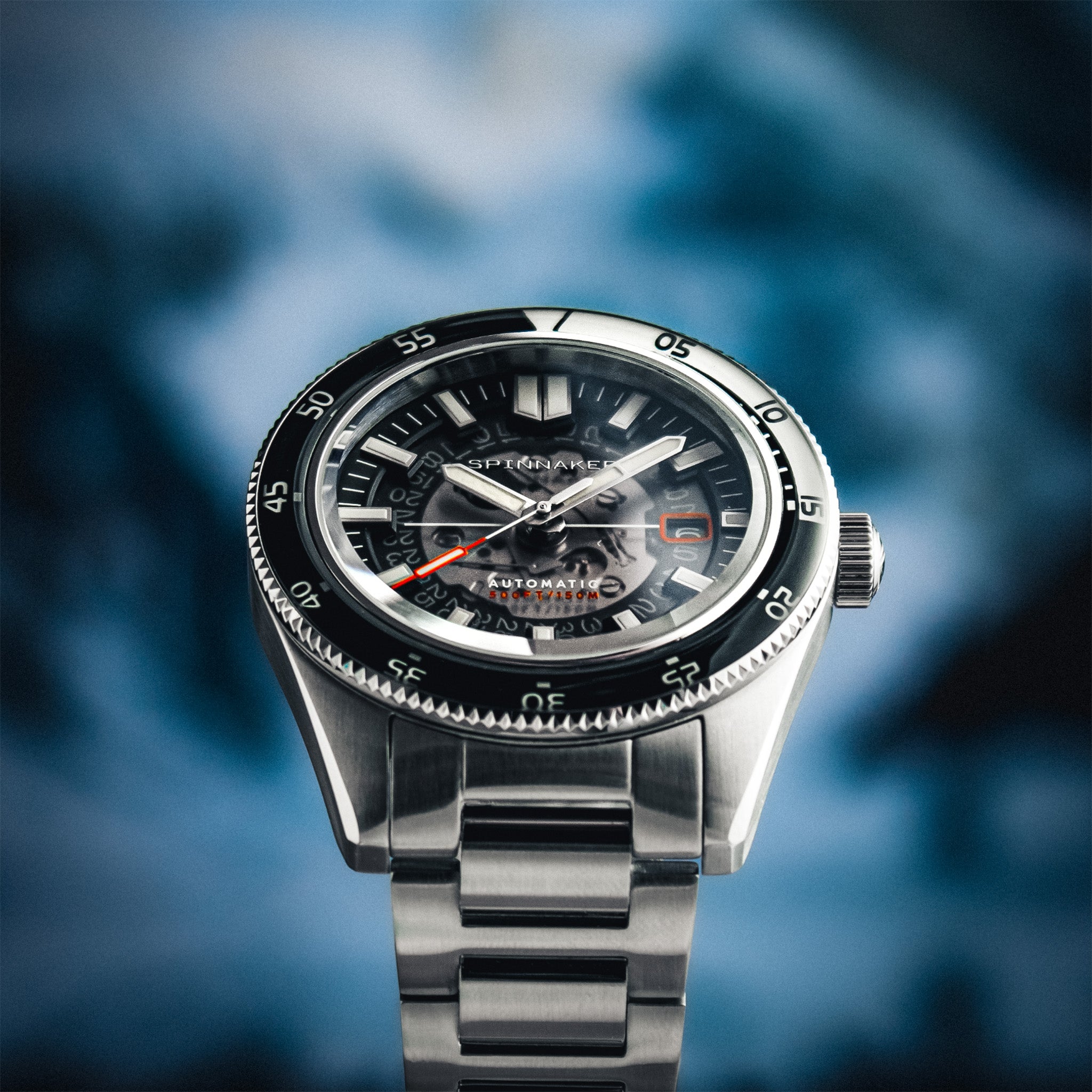 Fleuss Automatic Severn Edition | 43 mm | Wet Suit Black