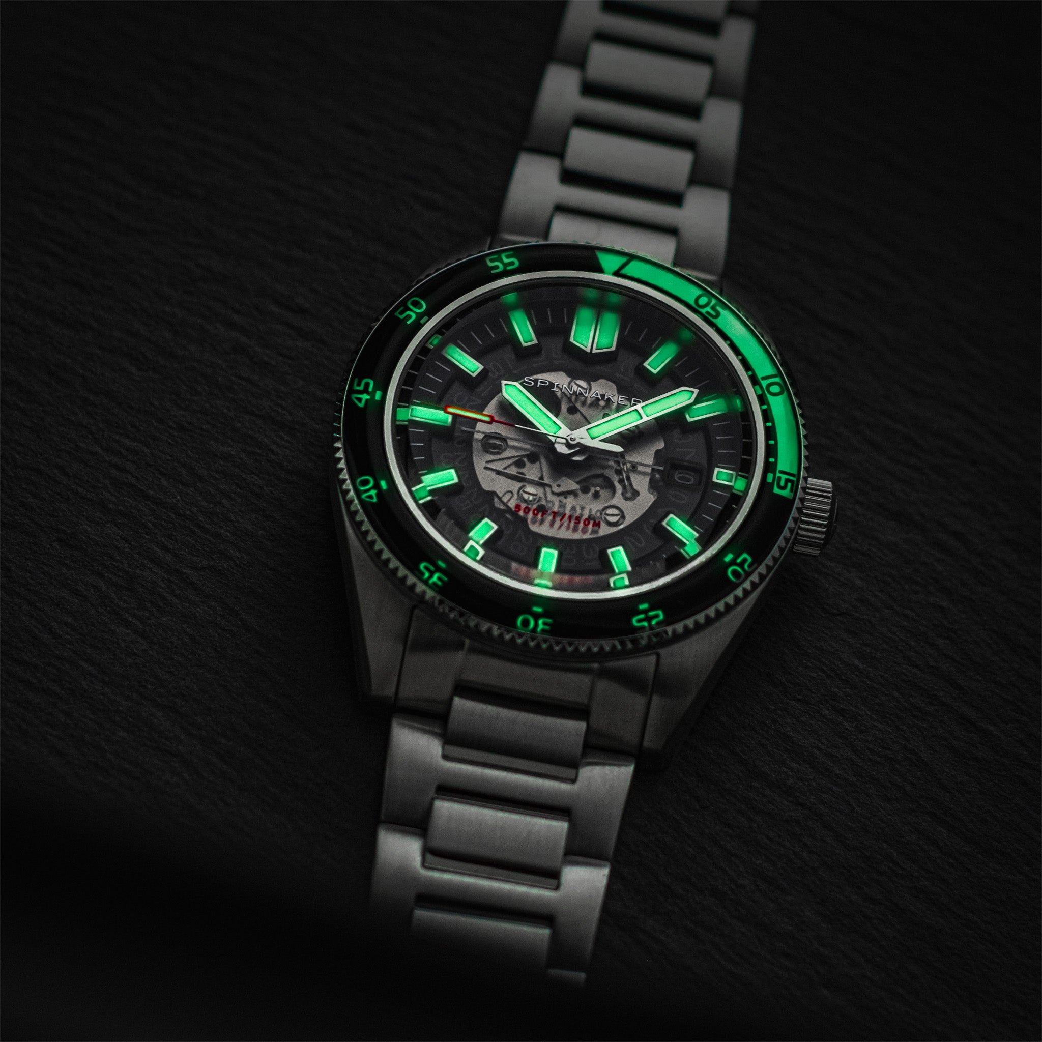 Fleuss Automatic Severn Edition | 43 mm | Wet Suit Black