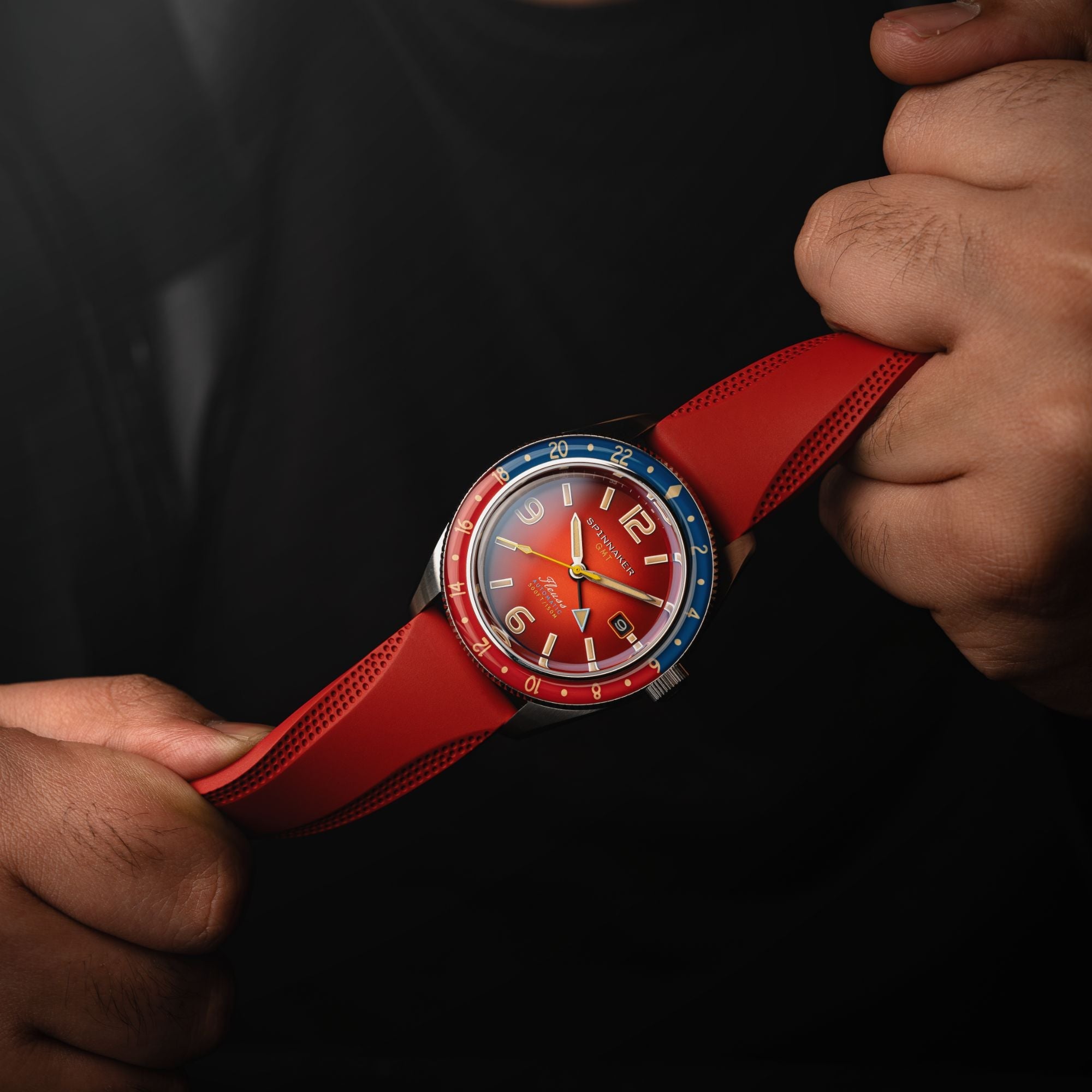 Fleuss GMT Automatic | 43mm | Burnt Orange