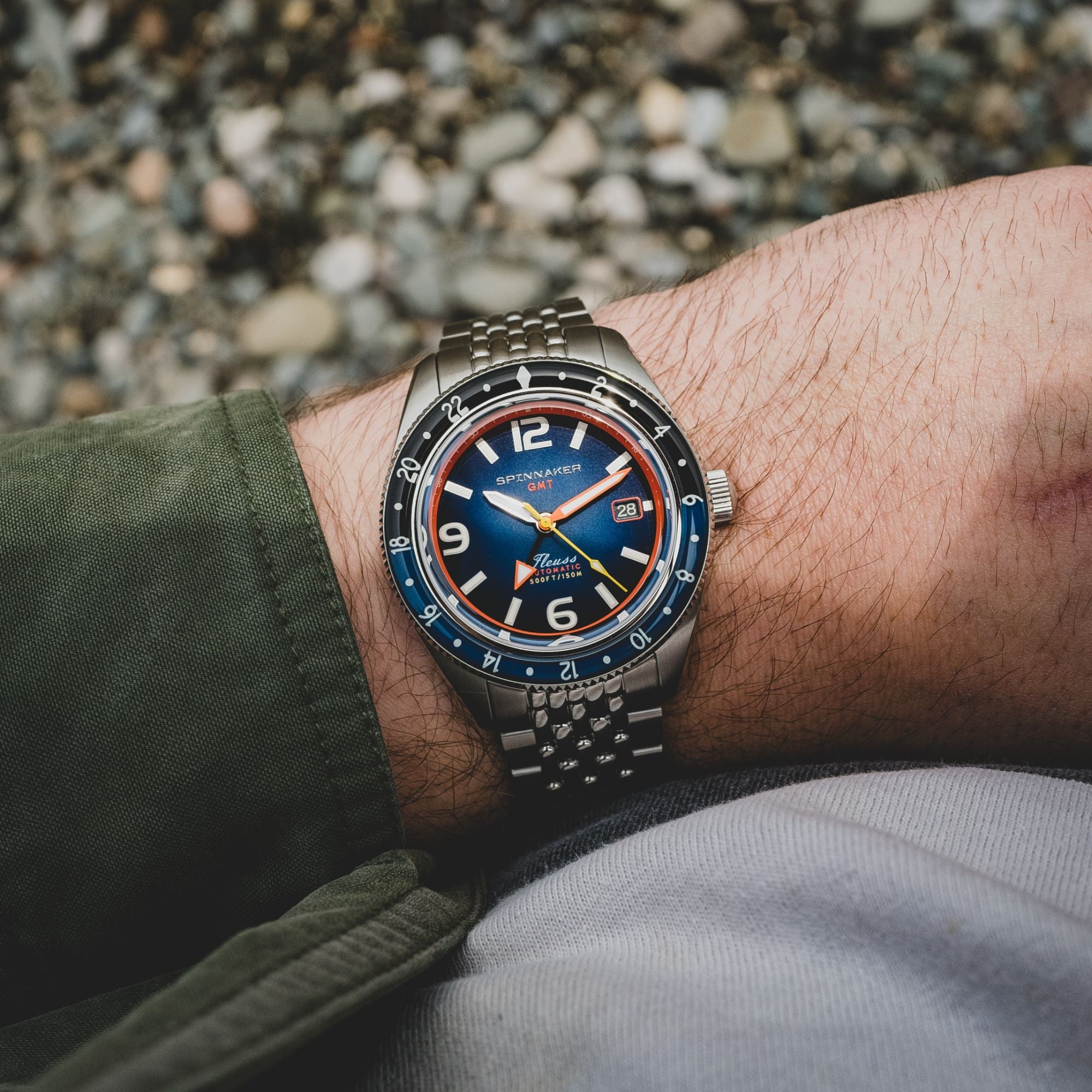 Fleuss GMT Automatic | 43mm | Midnight Wave