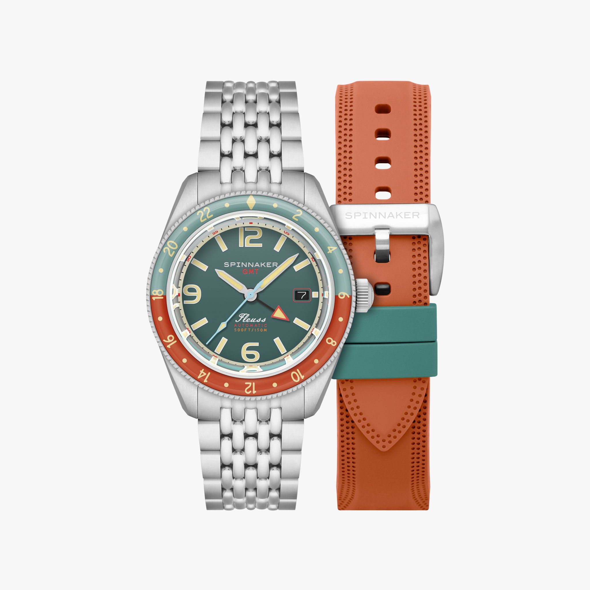 Fleuss GMT Automatic | 43mm | Tropical Green