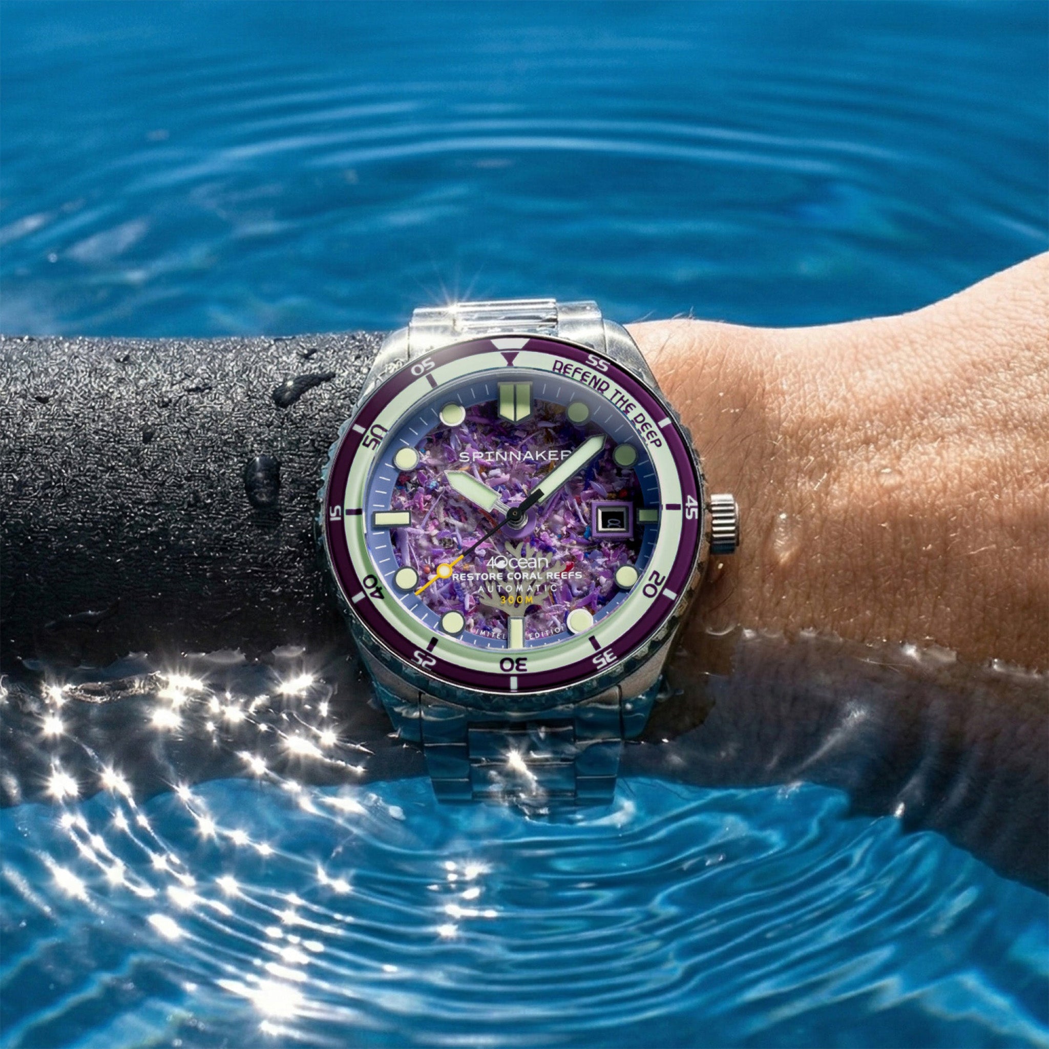 Hass Automatic 4ocean Limited Edition | 43 mm | Coral Reef