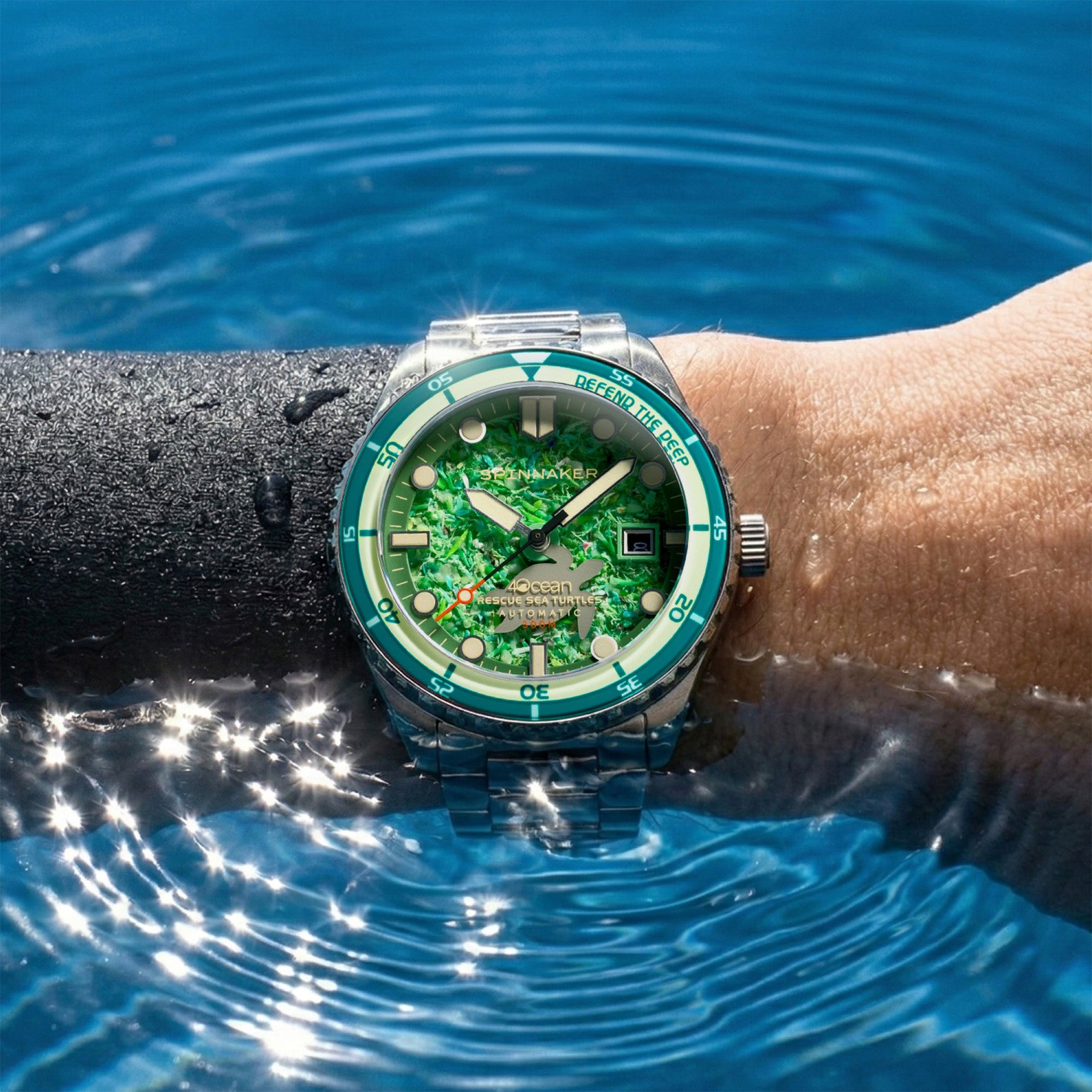 Hass Automatic 4ocean Limited Edition | 43 mm | Sea Turtles