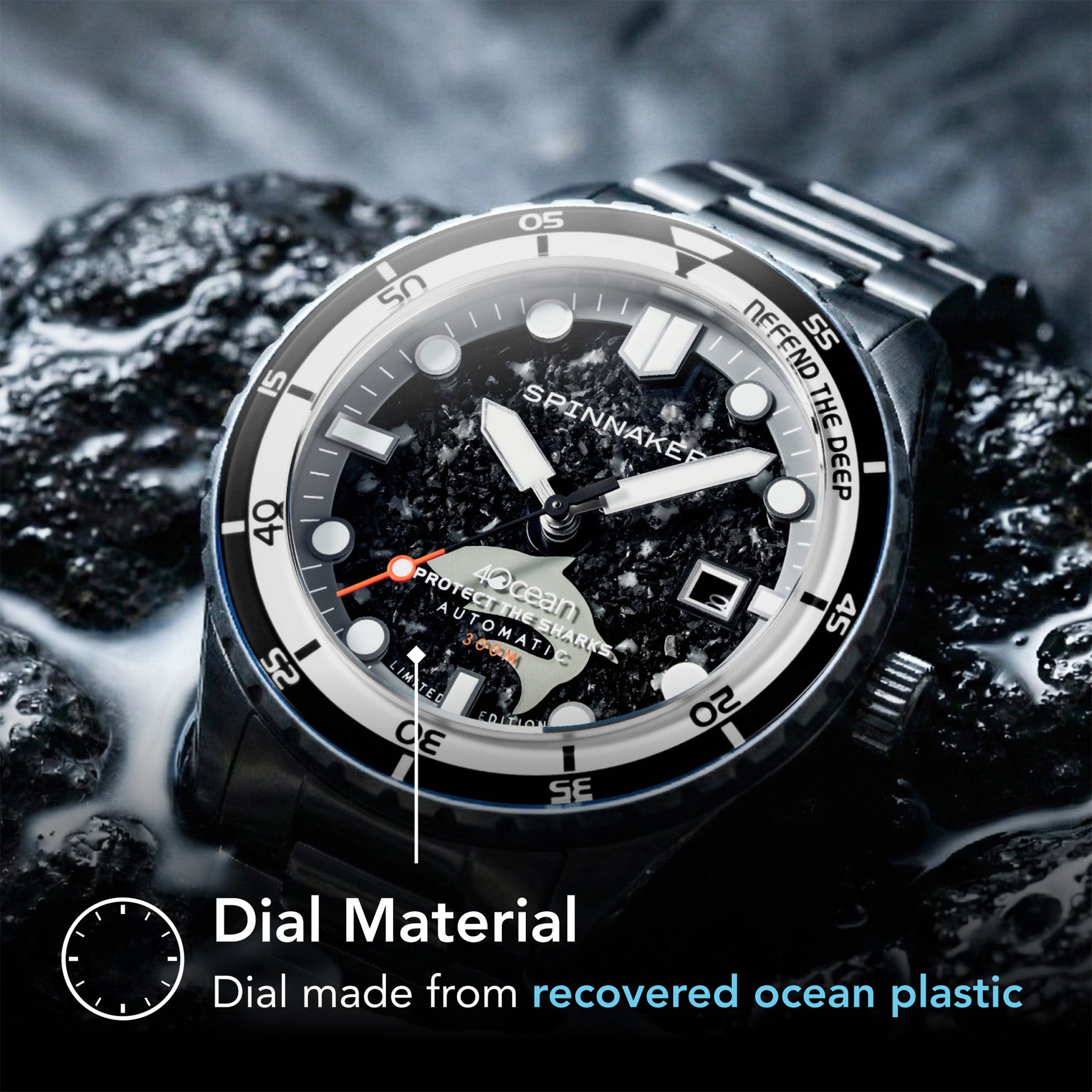 Hass Automatic 4ocean Limited Edition | 43 mm | Sharks
