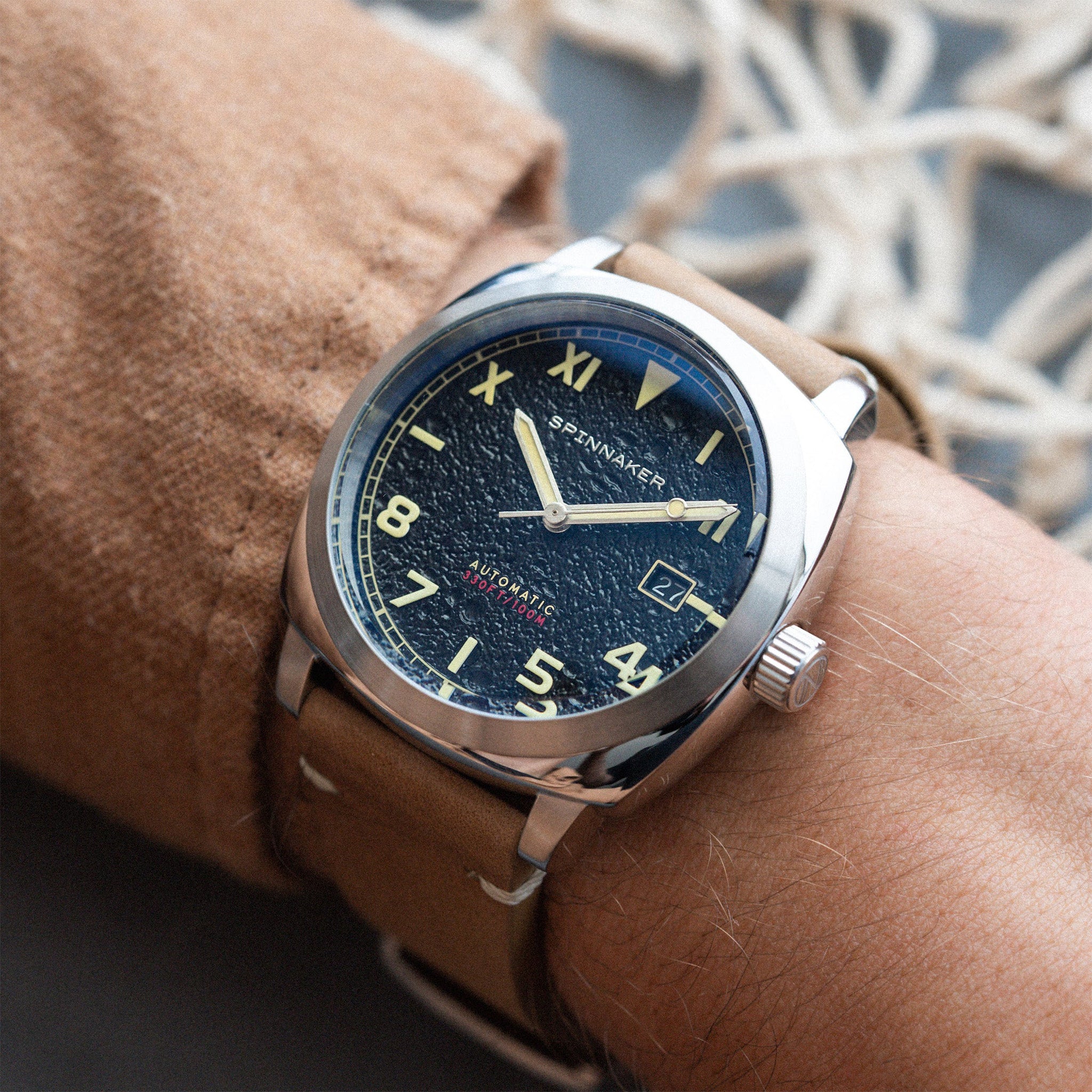 Hull California Automatic | 42 mm | Granite Black
