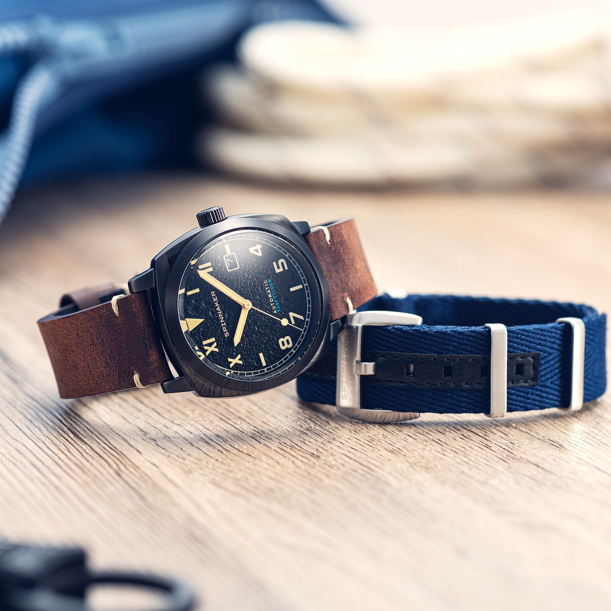 Hull California Automatic | 42mm | Volcanic Black