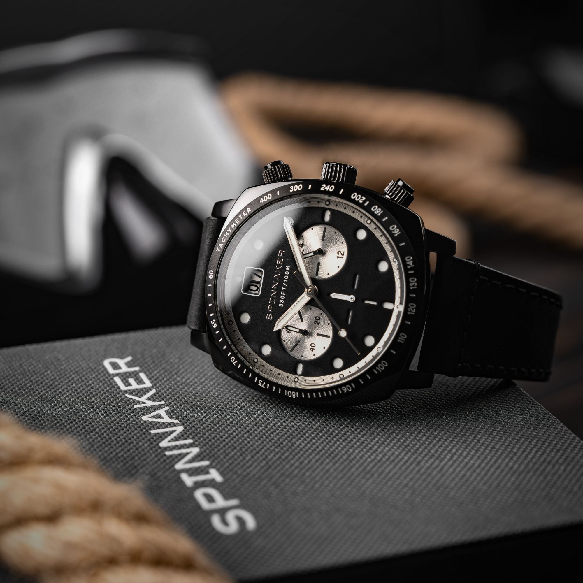 Hull Chronograph | 42mm | All Black