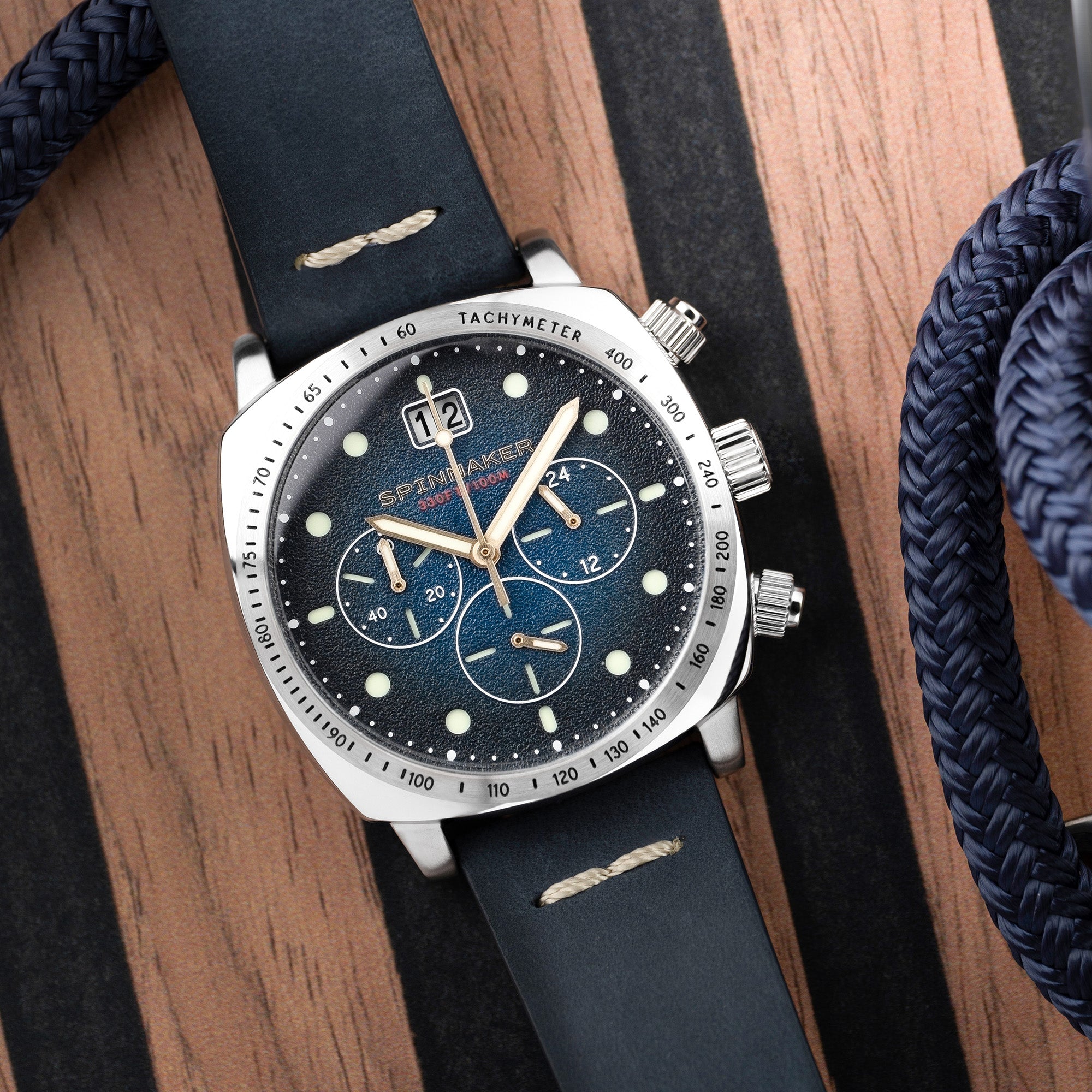 Hull Chronograph | 42 mm | Lapis