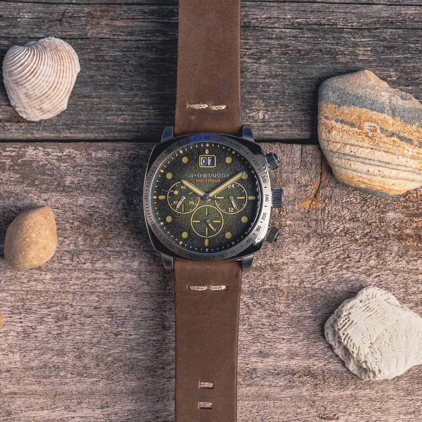Hull Chronograph | 42 mm | Pine Green