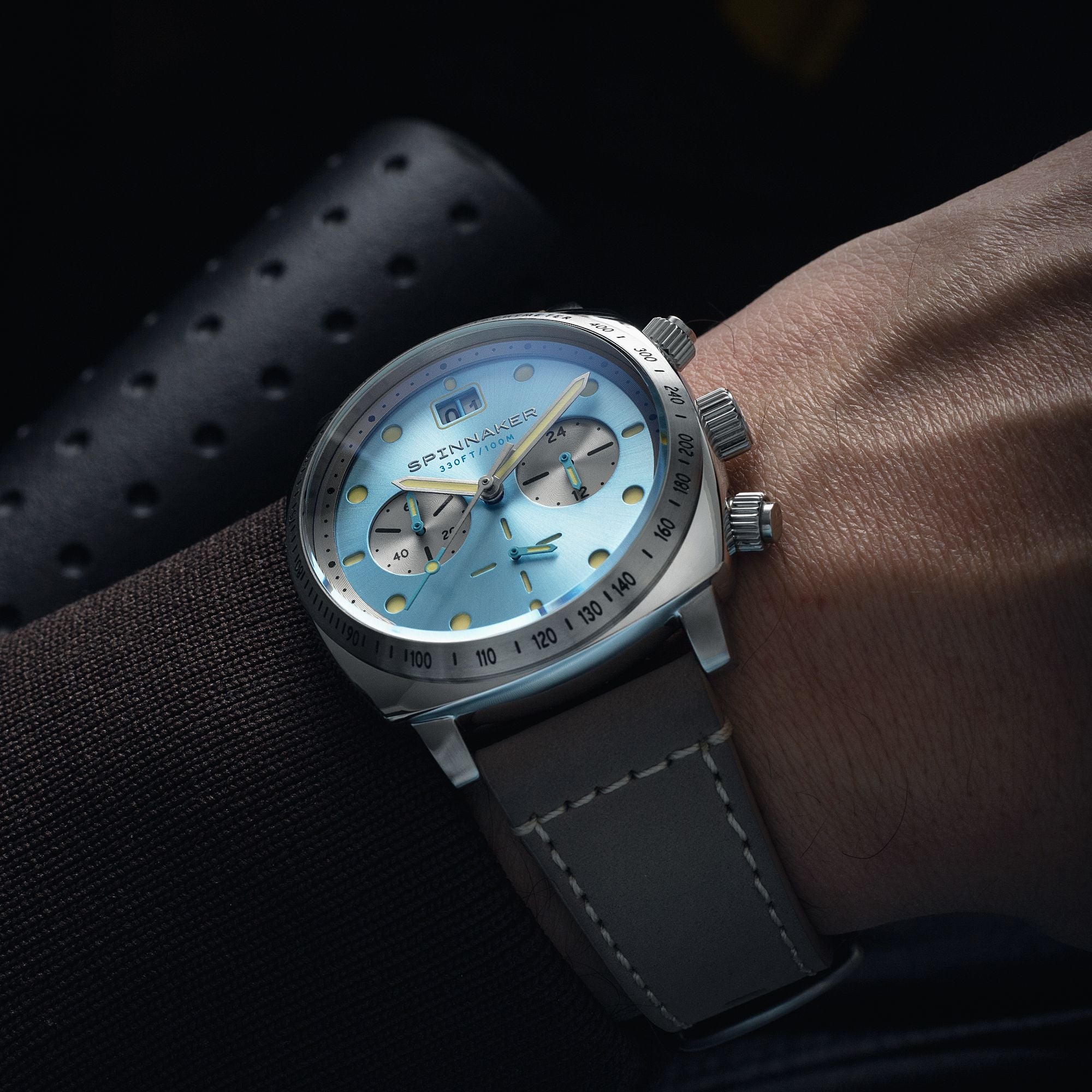 Hull Chronograph | 42 mm | Sky Blue