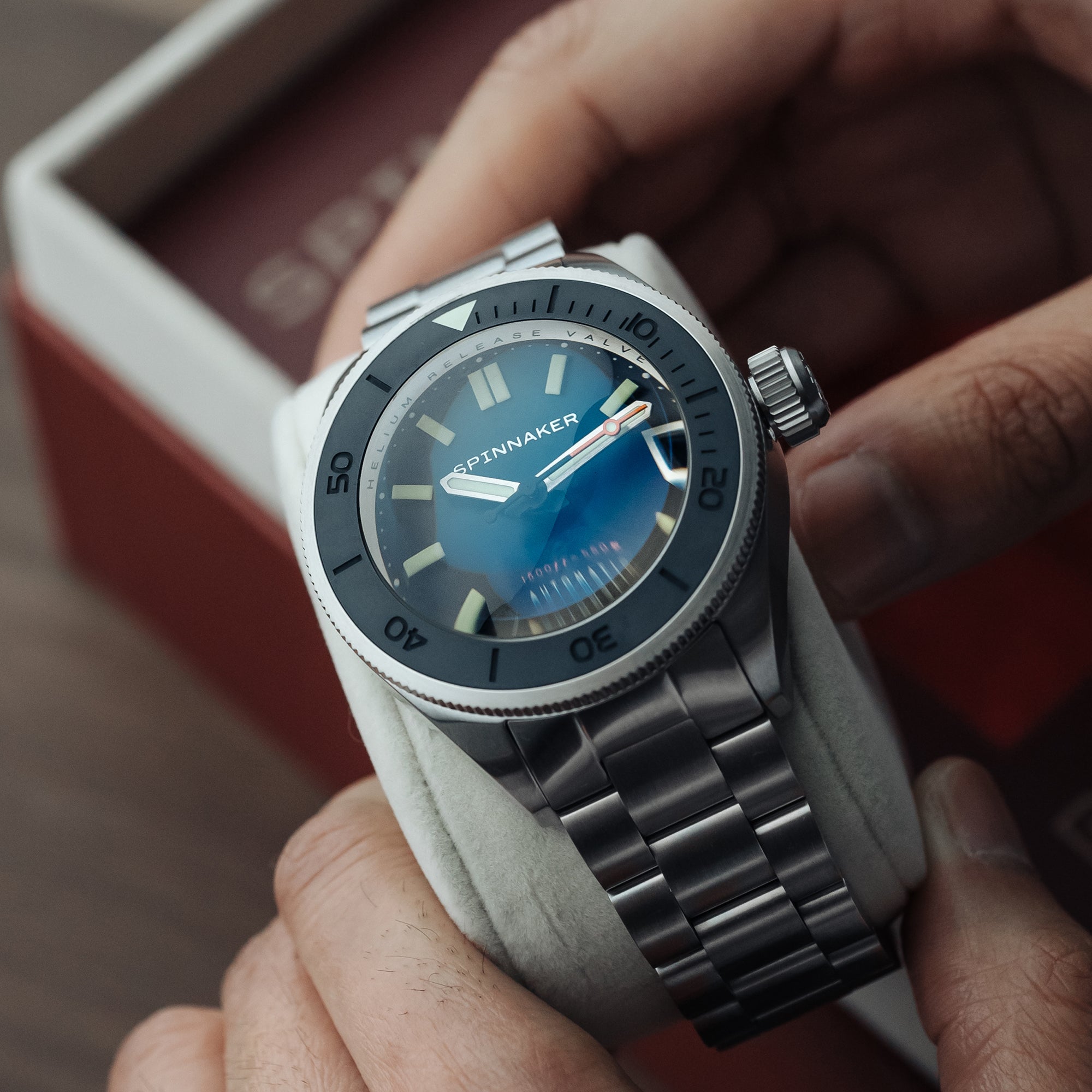 Piccard Automatic | 45mm | Dark Cerulean