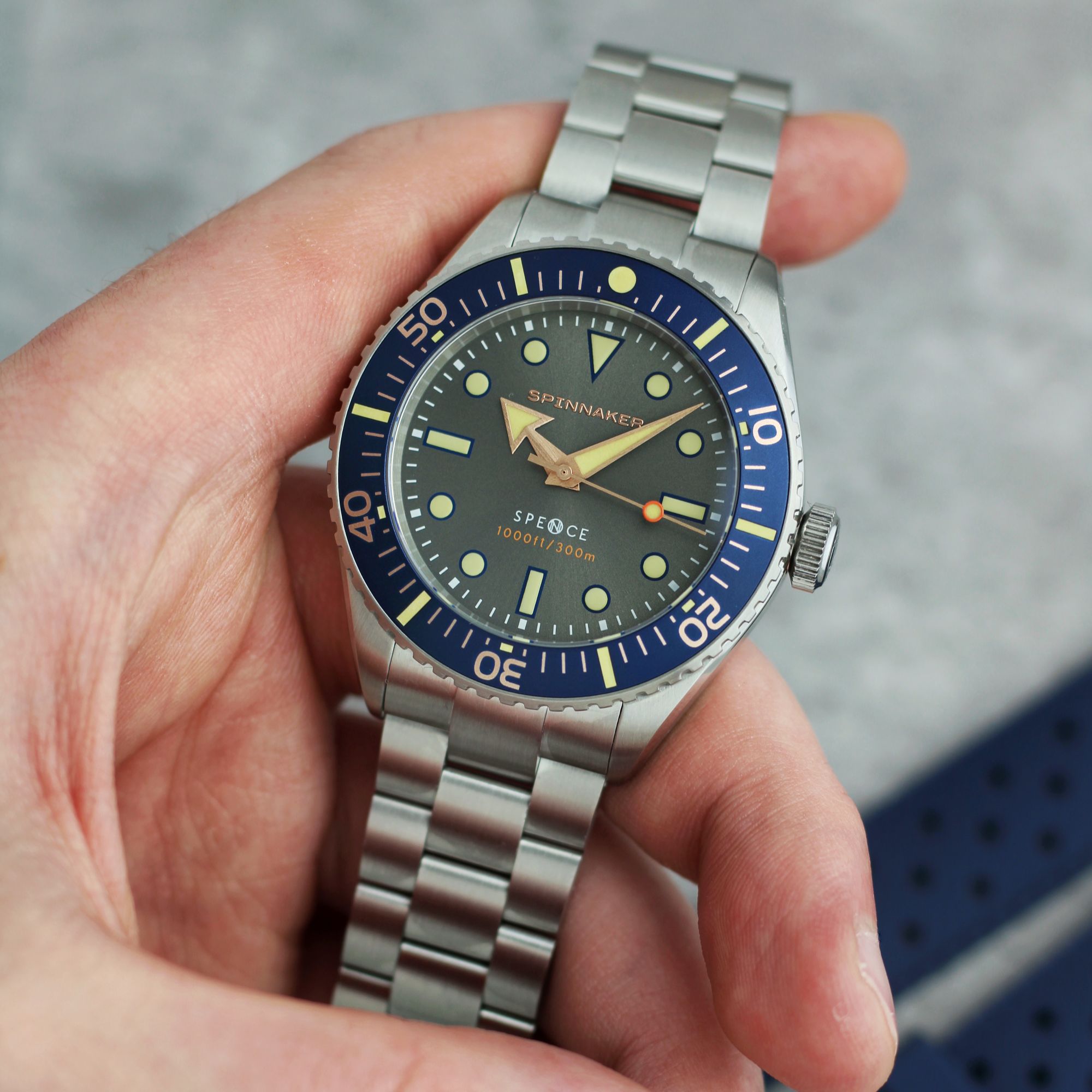 Spence 300 Automatic | 40mm | gunmetal