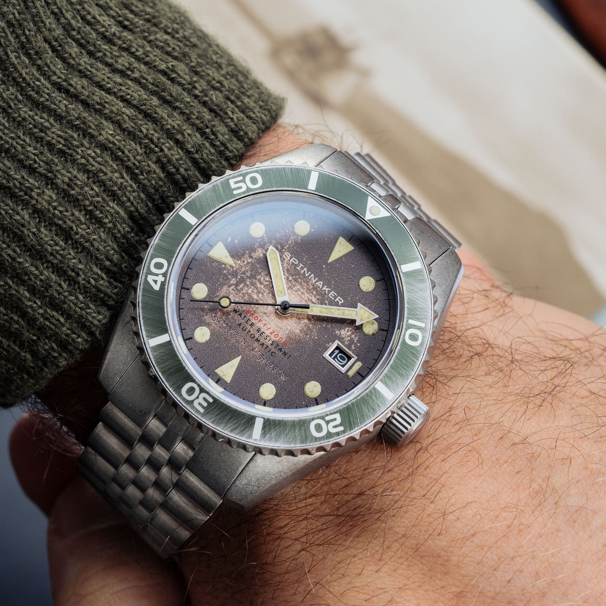 Wreck Automatic | 44 mm | Rust Brown