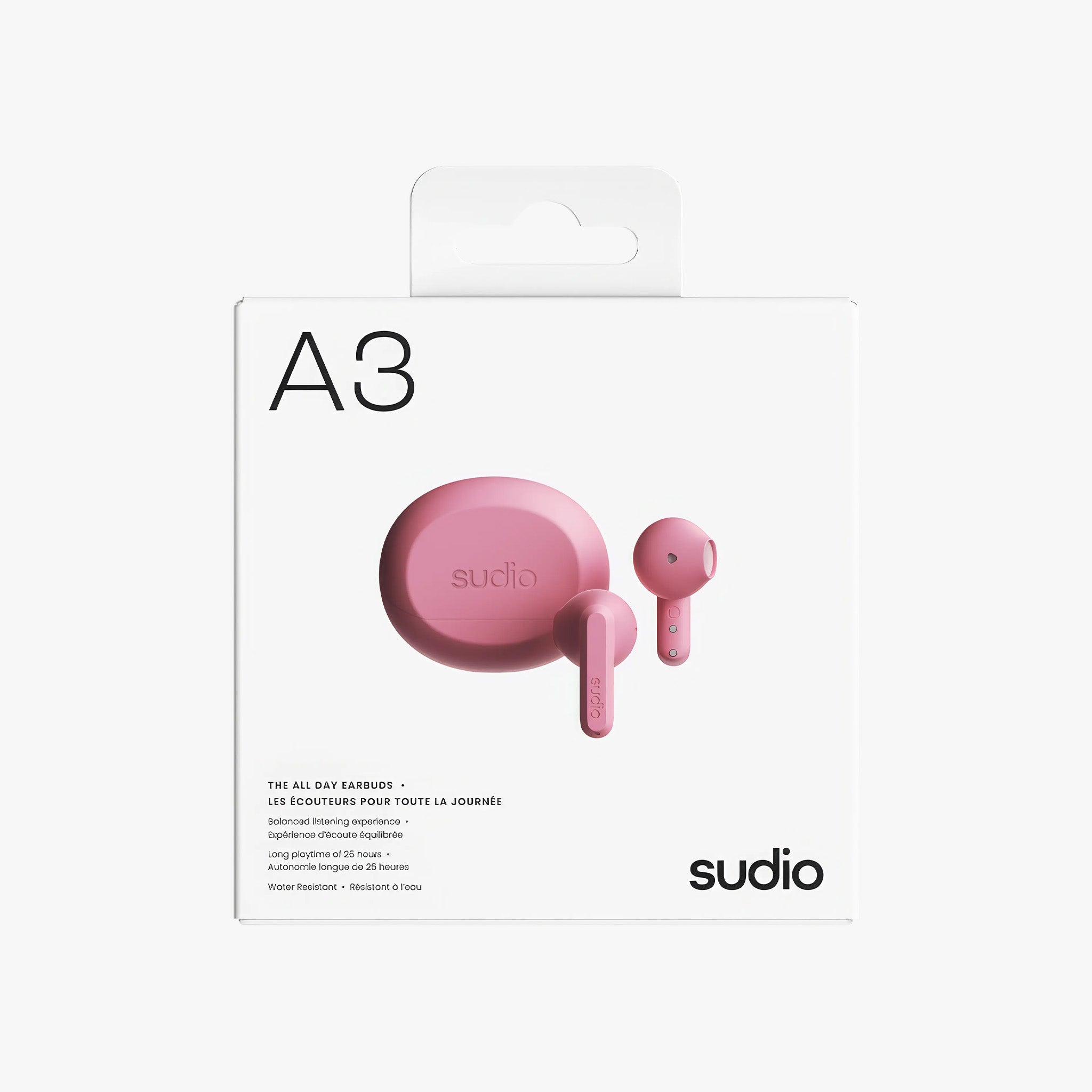 A3 Kablosuz True Wireless Kulak İçi Kulaklık | Rose Pink