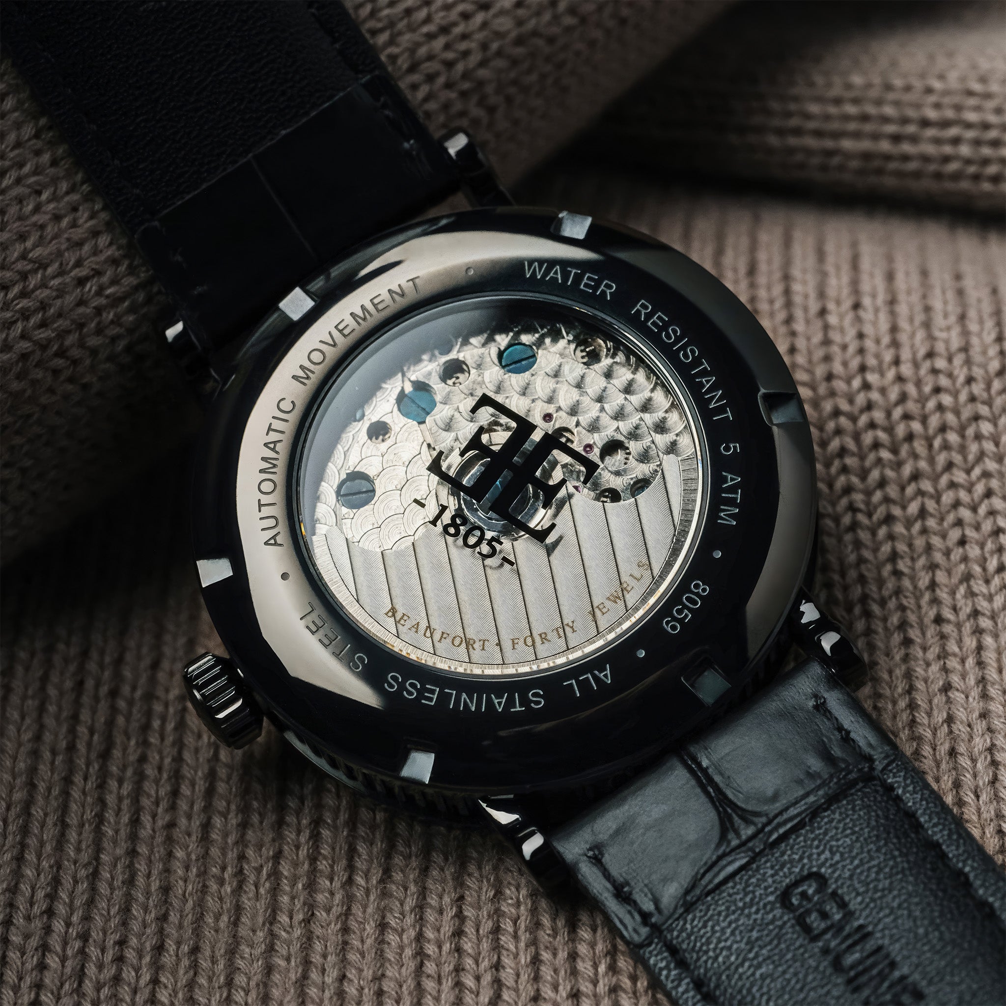 Beaufort Anatolia Double Barrel Automatic | 43 mm | Enigma Black