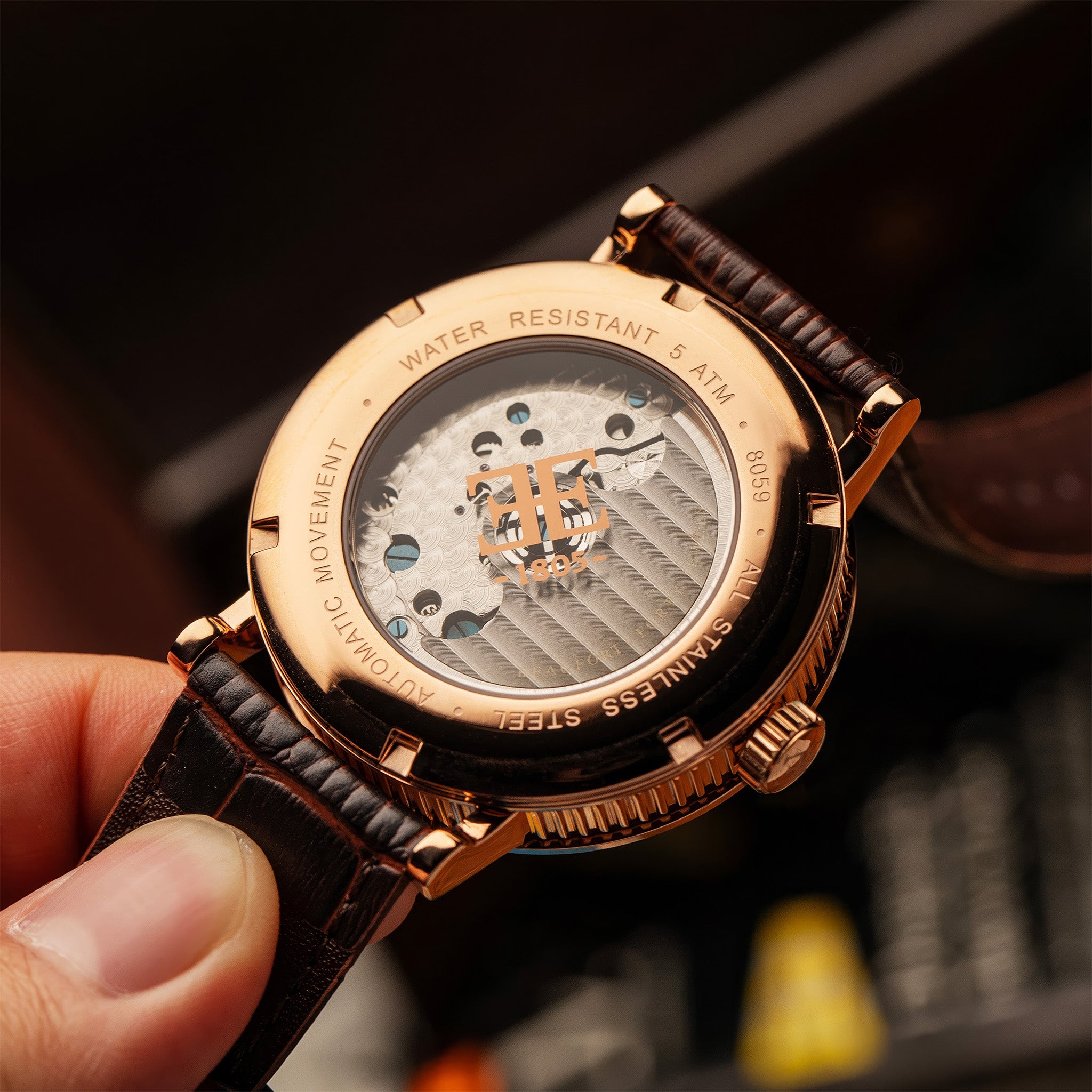 Beaufort Anatolia Double Barrel Automatic | 43 mm | Mahogany Brown