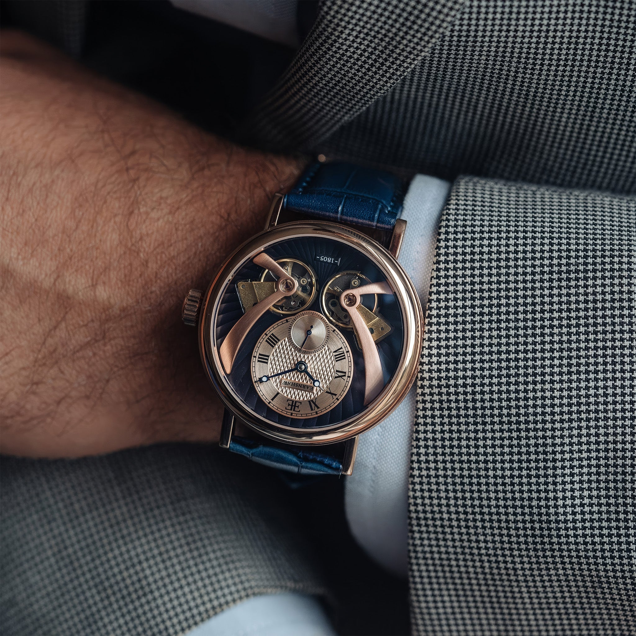 Beaufort Anatolia Double Barrel Automatic | 43 mm | Regency Blue