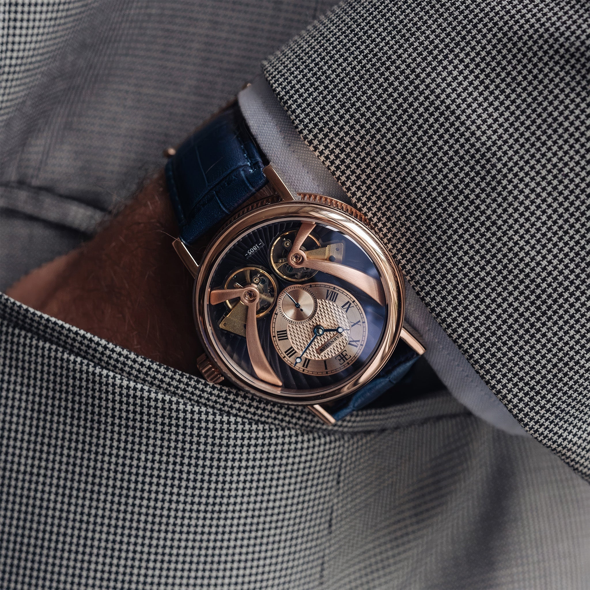 Beaufort Anatolia Double Barrel Automatic | 43 mm | Regency Blue