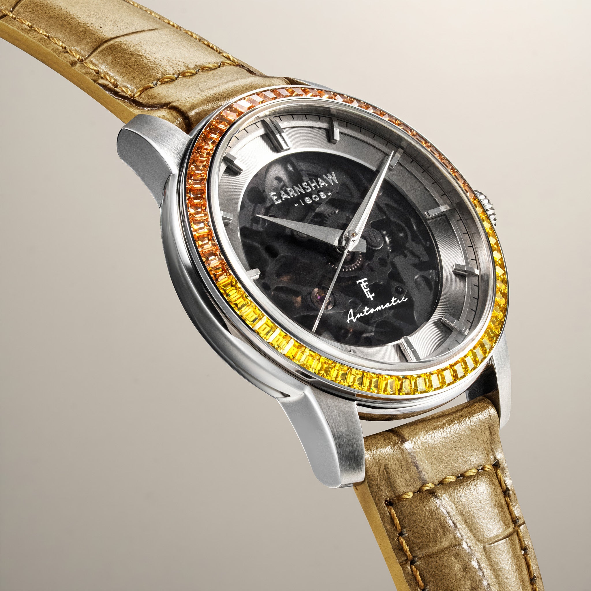 Celestial Glory Skeleton Automatic | 40 mm | Caramel