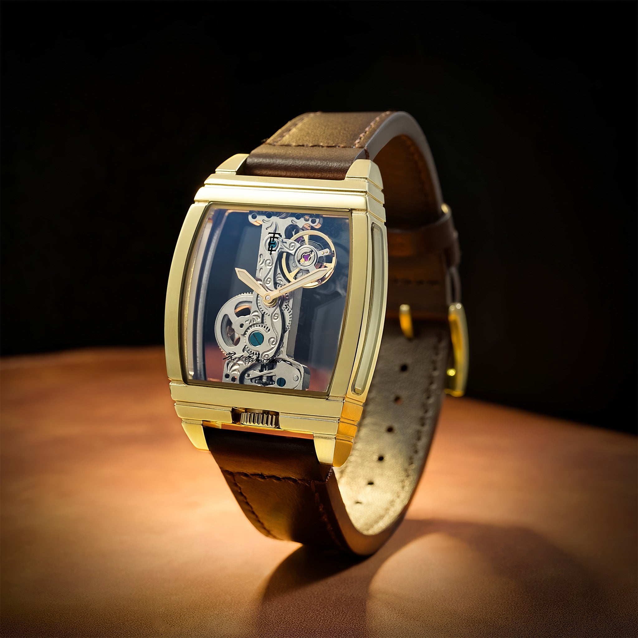 Discovery Wolver Bridge Mechanical | 36 mm | Golden Brown