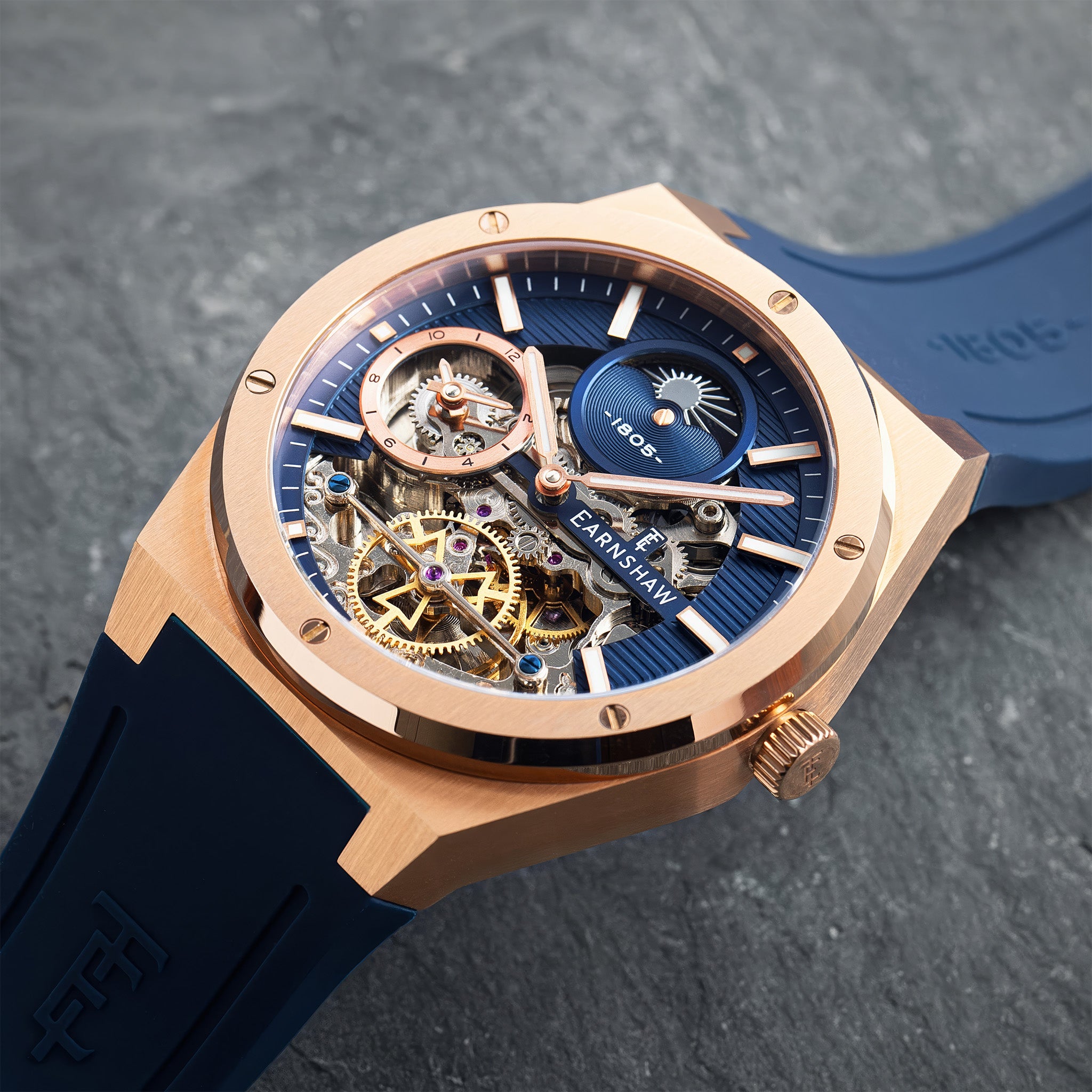 Drake Dual Time Automatic | 42.5 mm | Indigo Blue