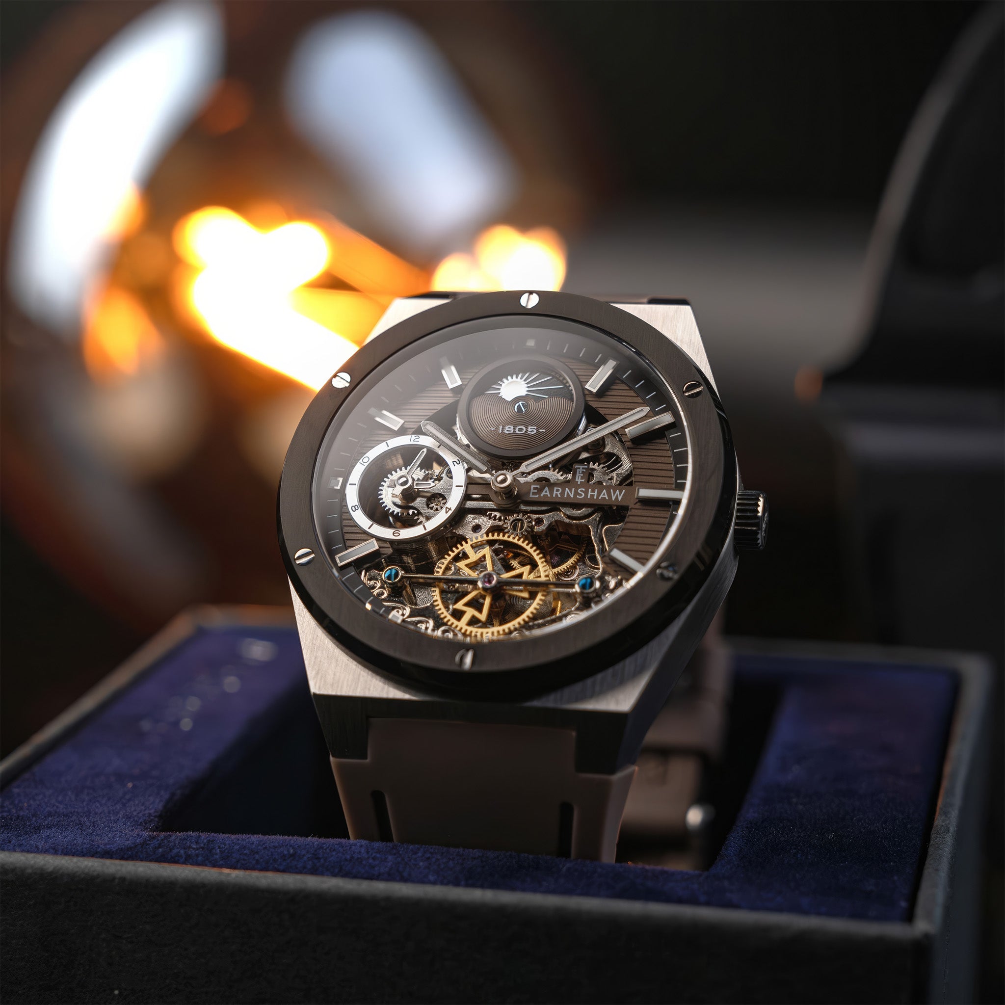 Drake Dual Time Automatic | 42.5 mm | Khaki Steel