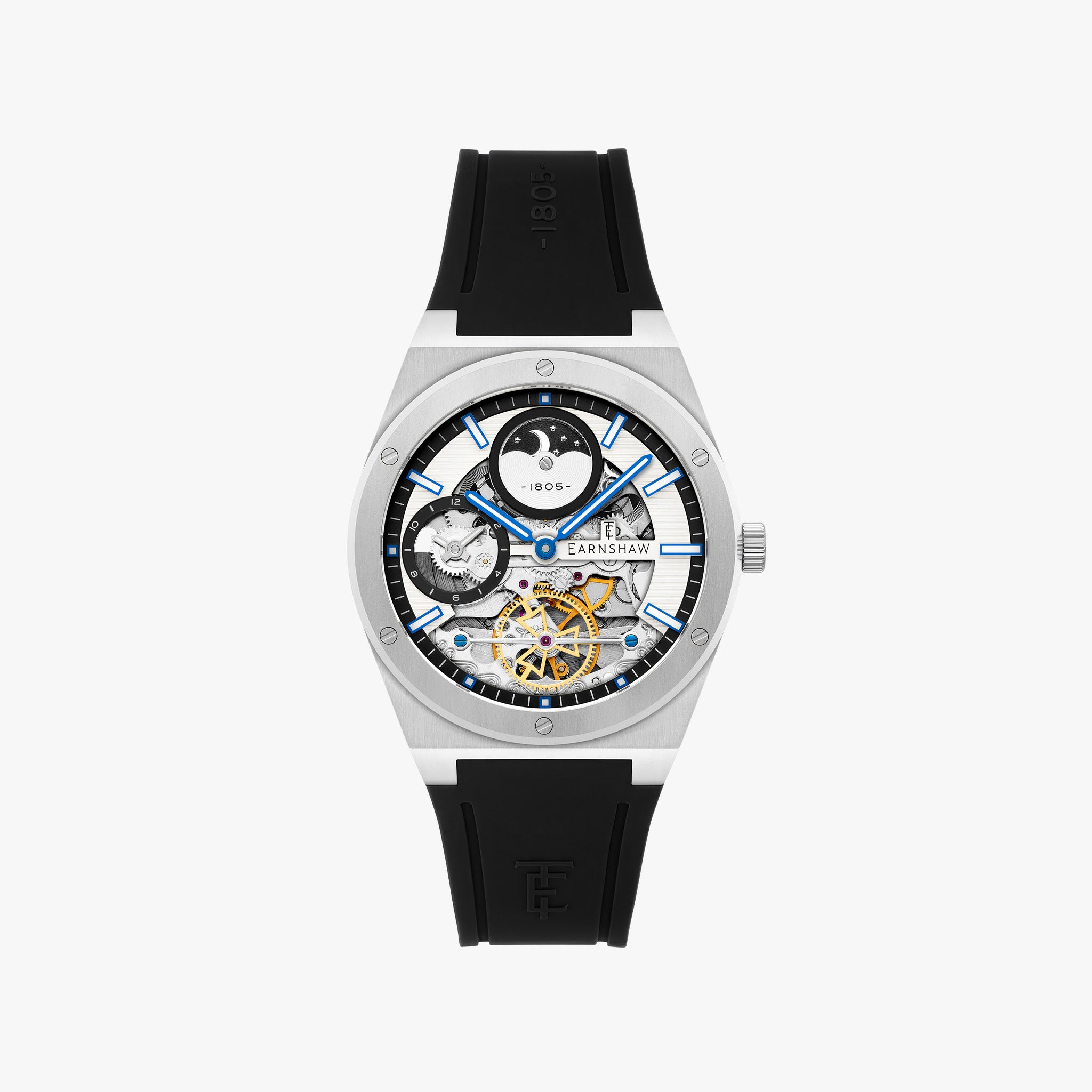 Drake Dual Time Automatic | 42.5 mm | Steel Silver