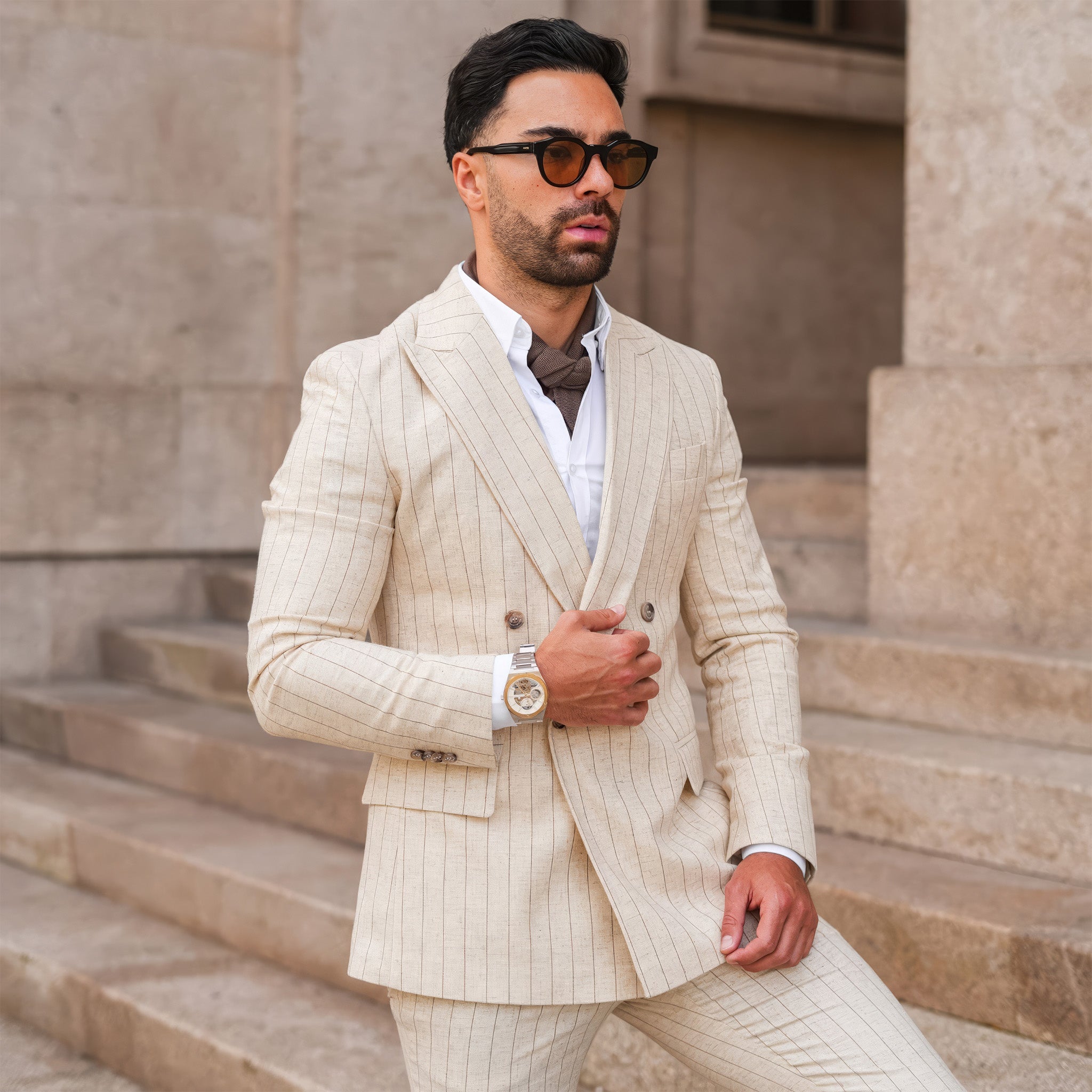 Drake Dual Time Automatic | 42.5 mm | White Gold
