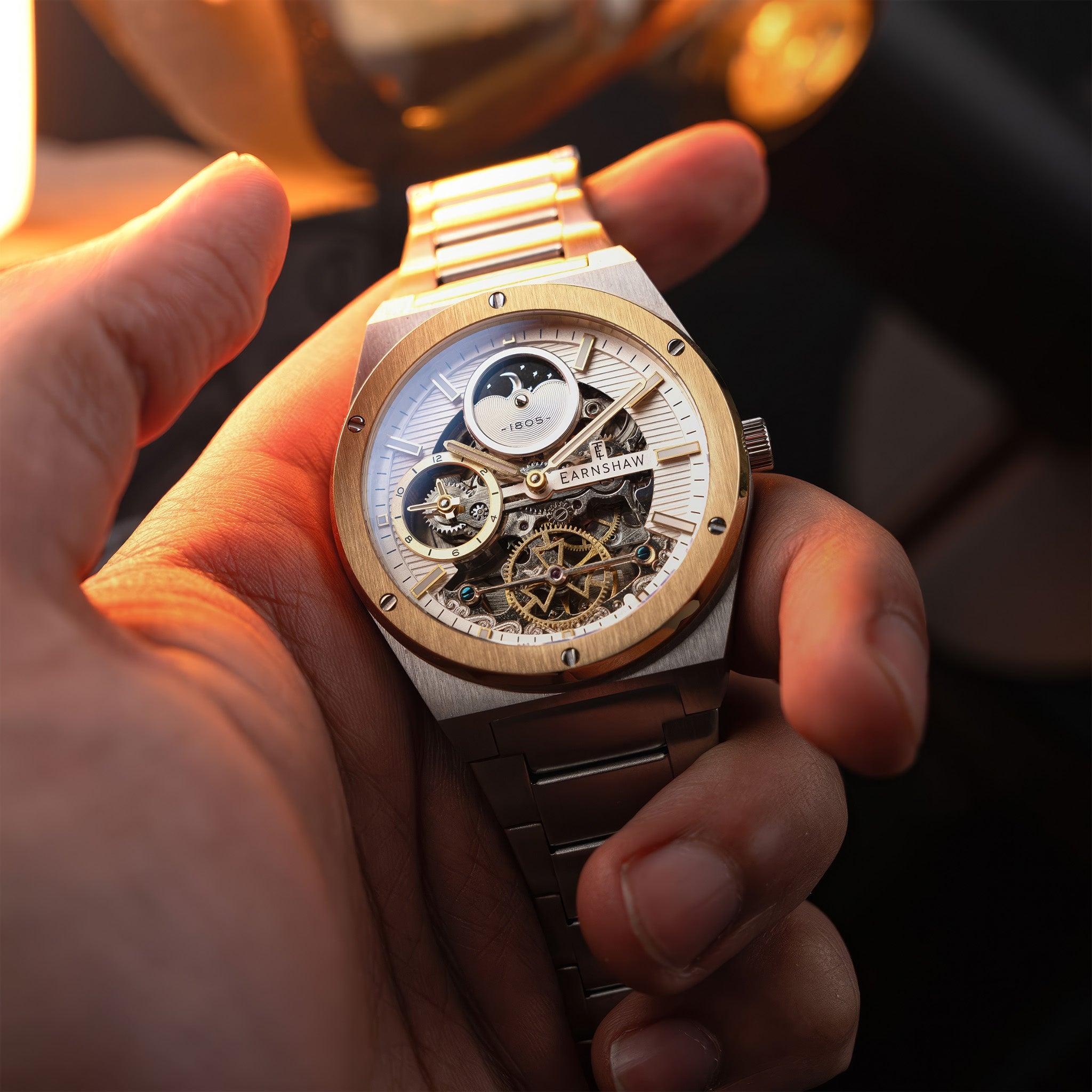 Drake Dual Time Automatic | 42.5 mm | White Gold