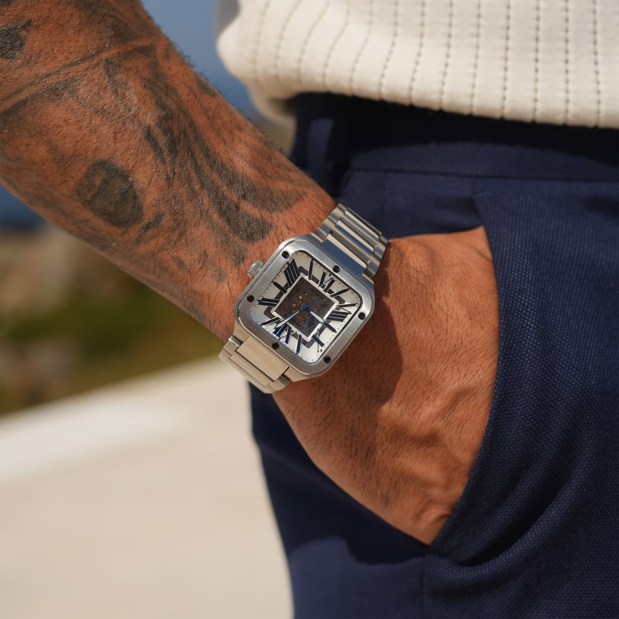 Engineer Lennox Skeleton Automatic | 36.5 mm | Alabaster White