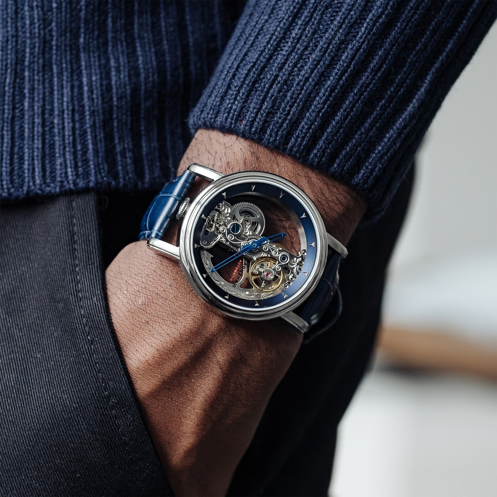 Fowler Bridge Automatic | 43 mm | Blue