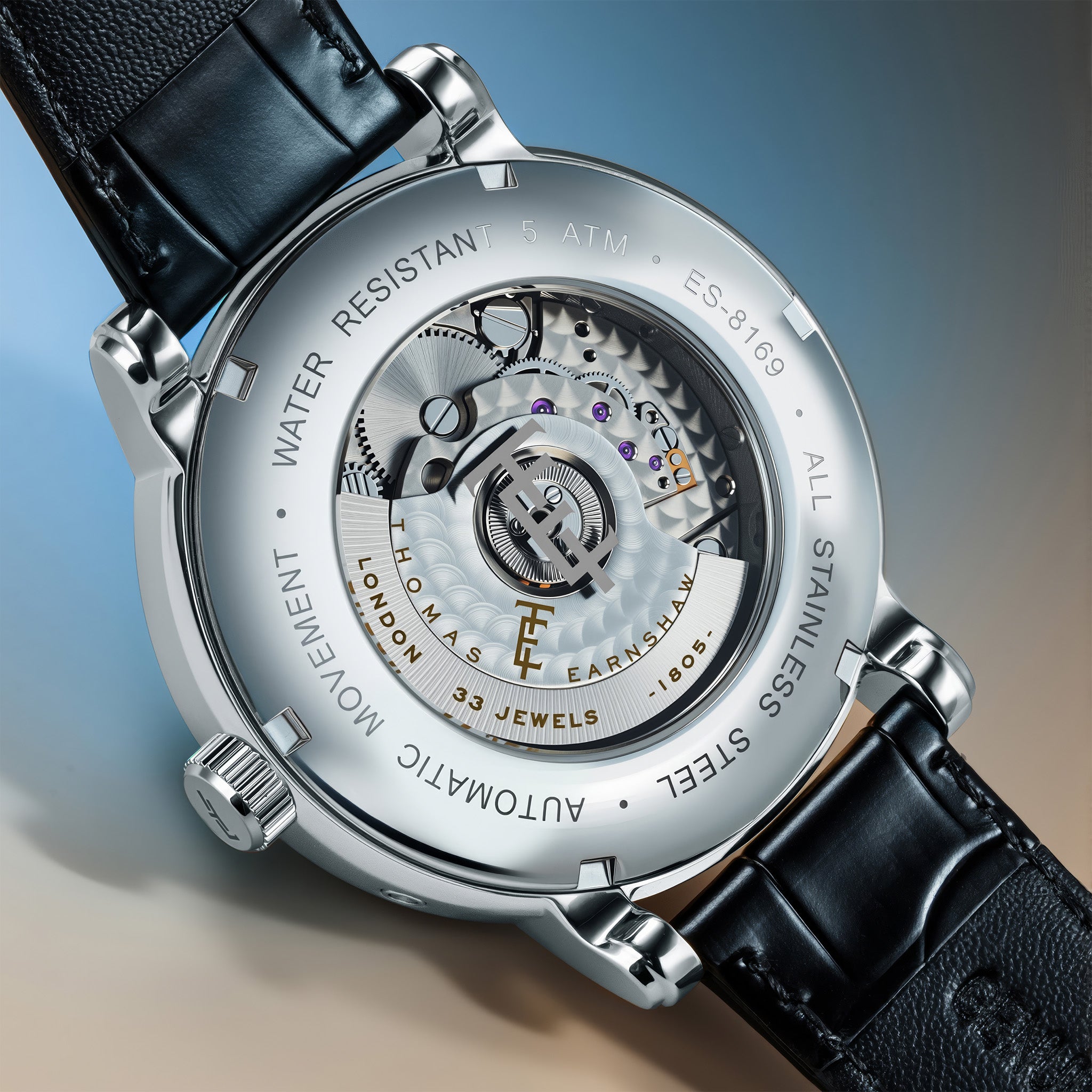 Heritage Longcase Double Retrograde Calendar Open Heart Automatic | 43 mm | Ebony