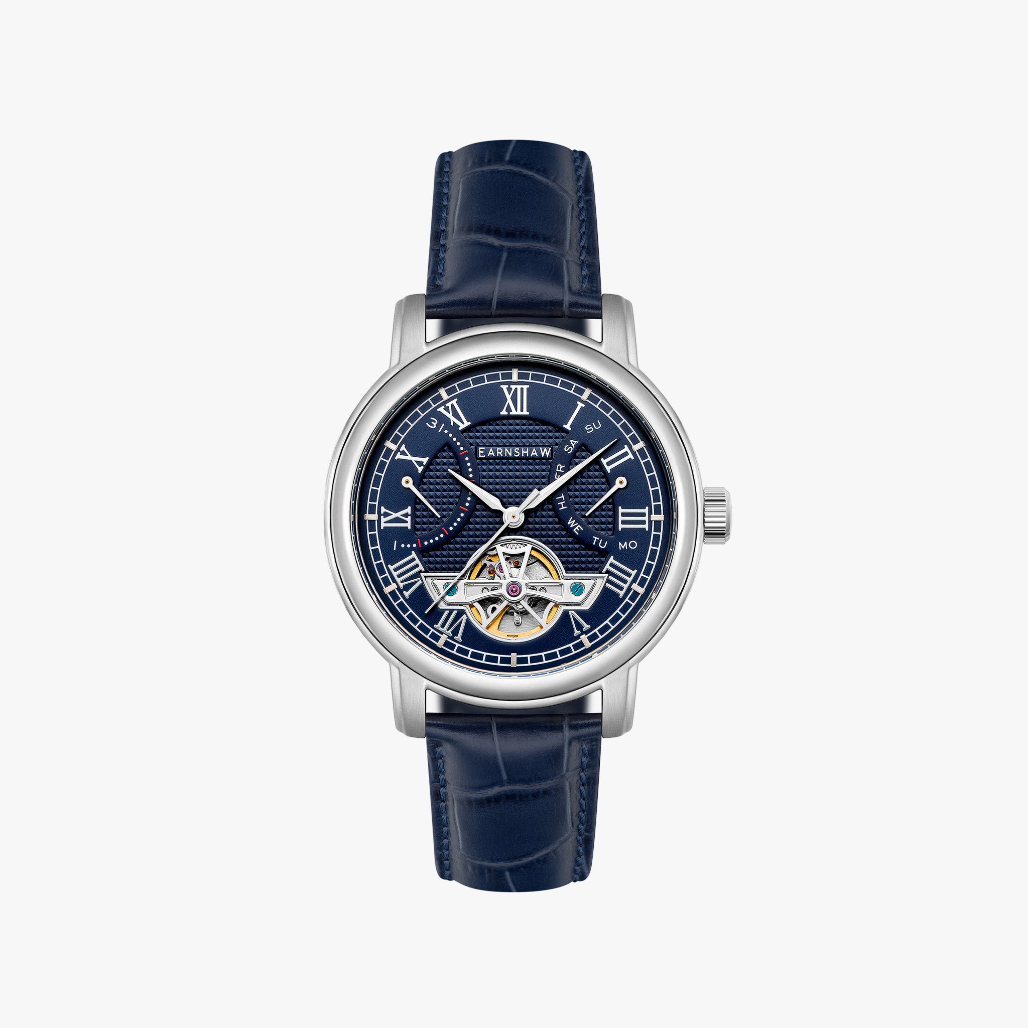 Heritage Longcase Double Retrograde Calendar Open Heart Automatic | 43 mm | Mansfield