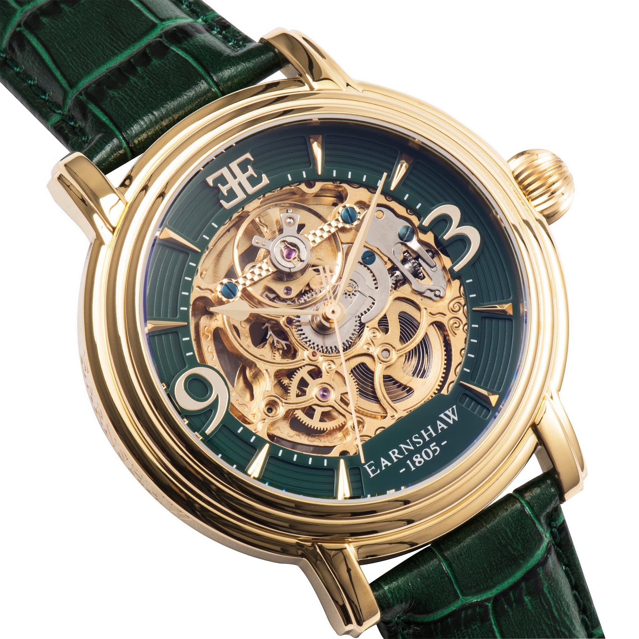 Longcase Grande Skeleton Automatic | 48 mm | Emerald Green