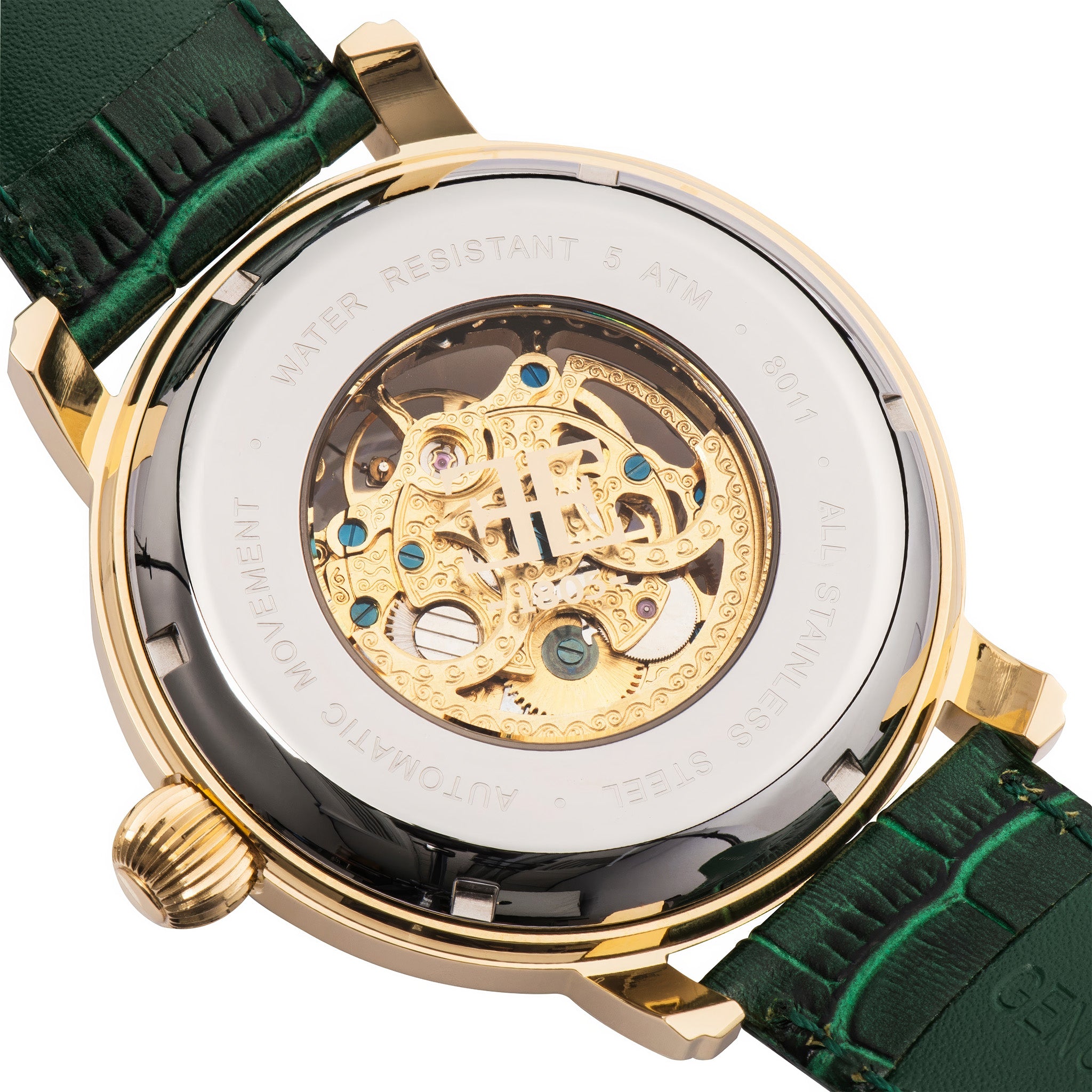 Longcase Grande Skeleton Automatic | 48 mm | Emerald Green