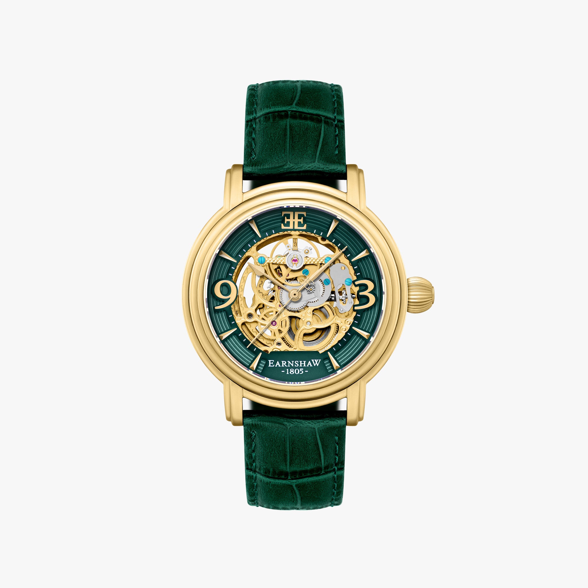 Longcase Grande Skeleton Automatic | 48 mm | Emerald Green