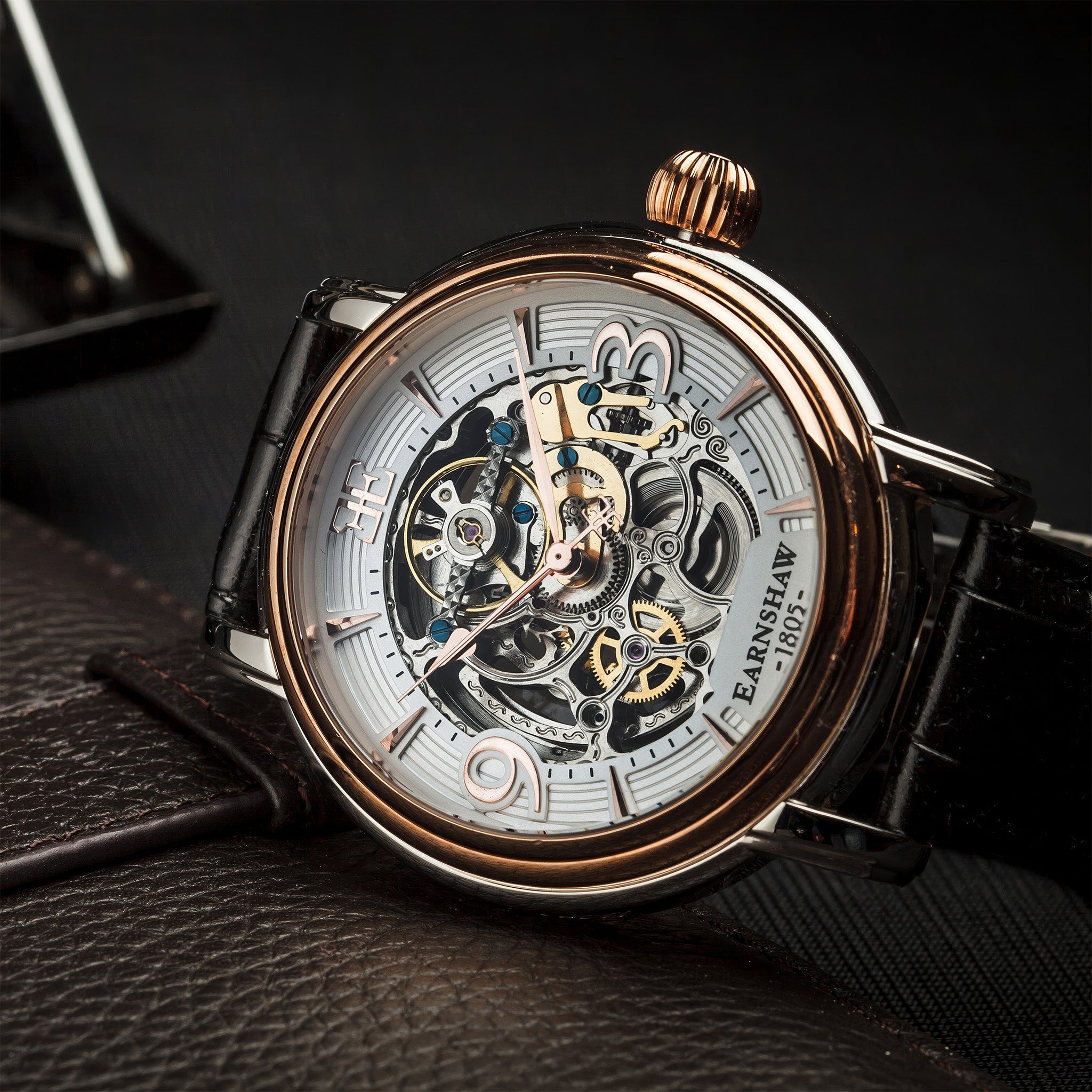 Longcase Grande Skeleton Automatic | 48 mm | Warm Gold
