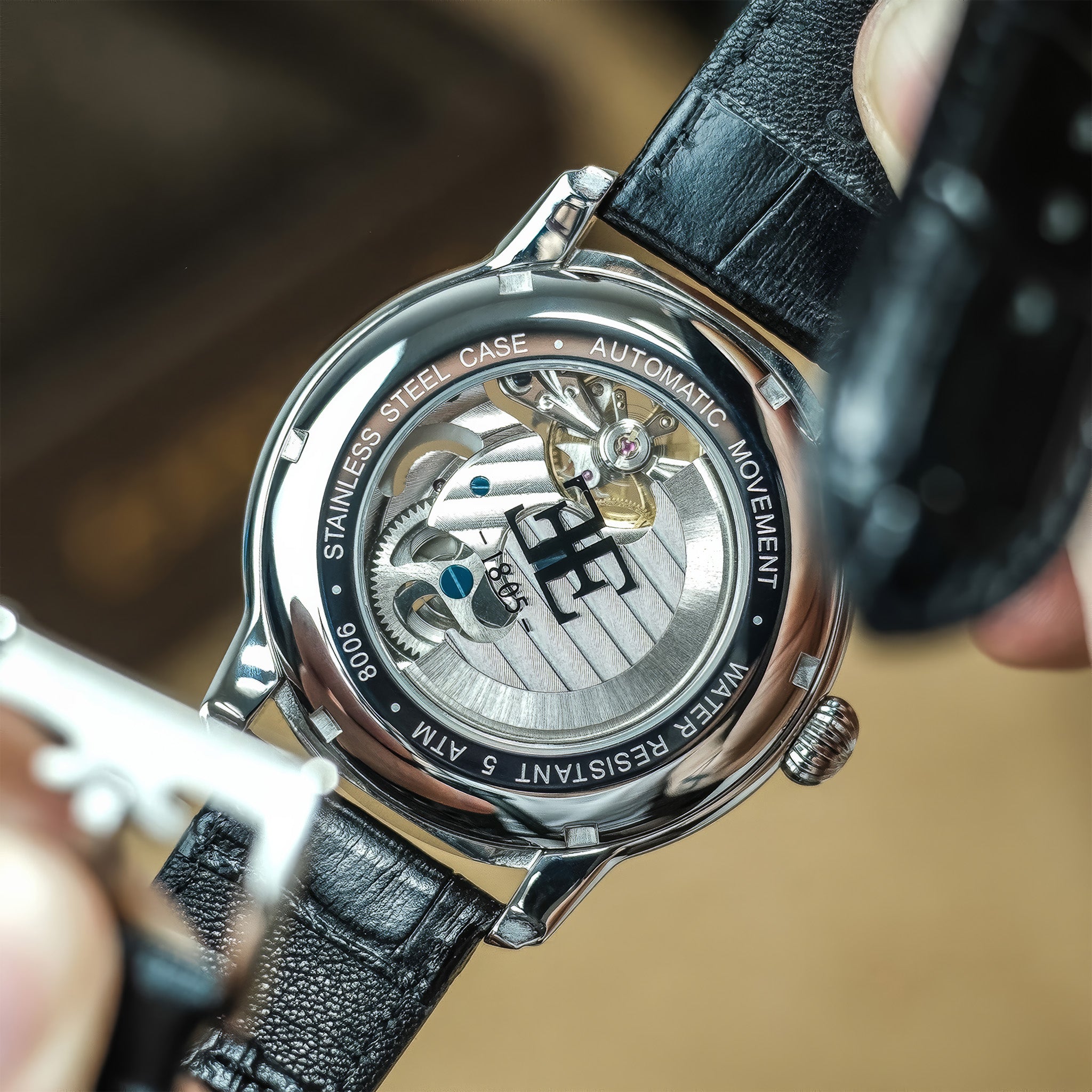 Thomas Earnshaw Longitude Automatic Classic White Kol Saati
