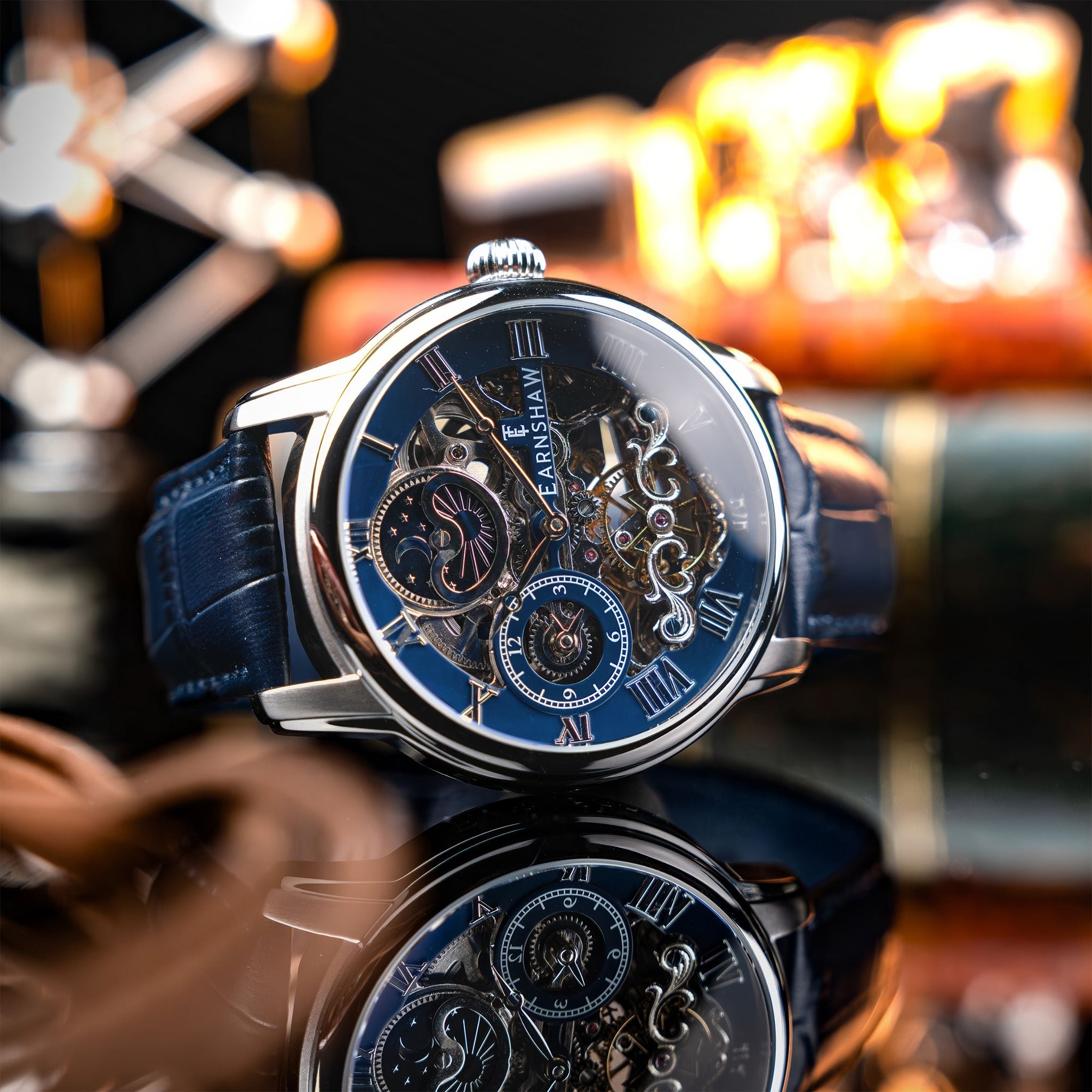 Longitude Automatic Skeleton | 44 mm | True Blue
