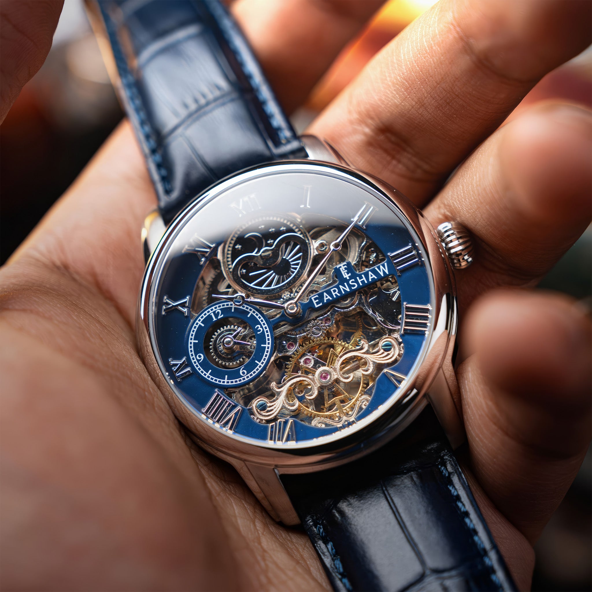 Longitude Automatic Skeleton | 44 mm | True Blue
