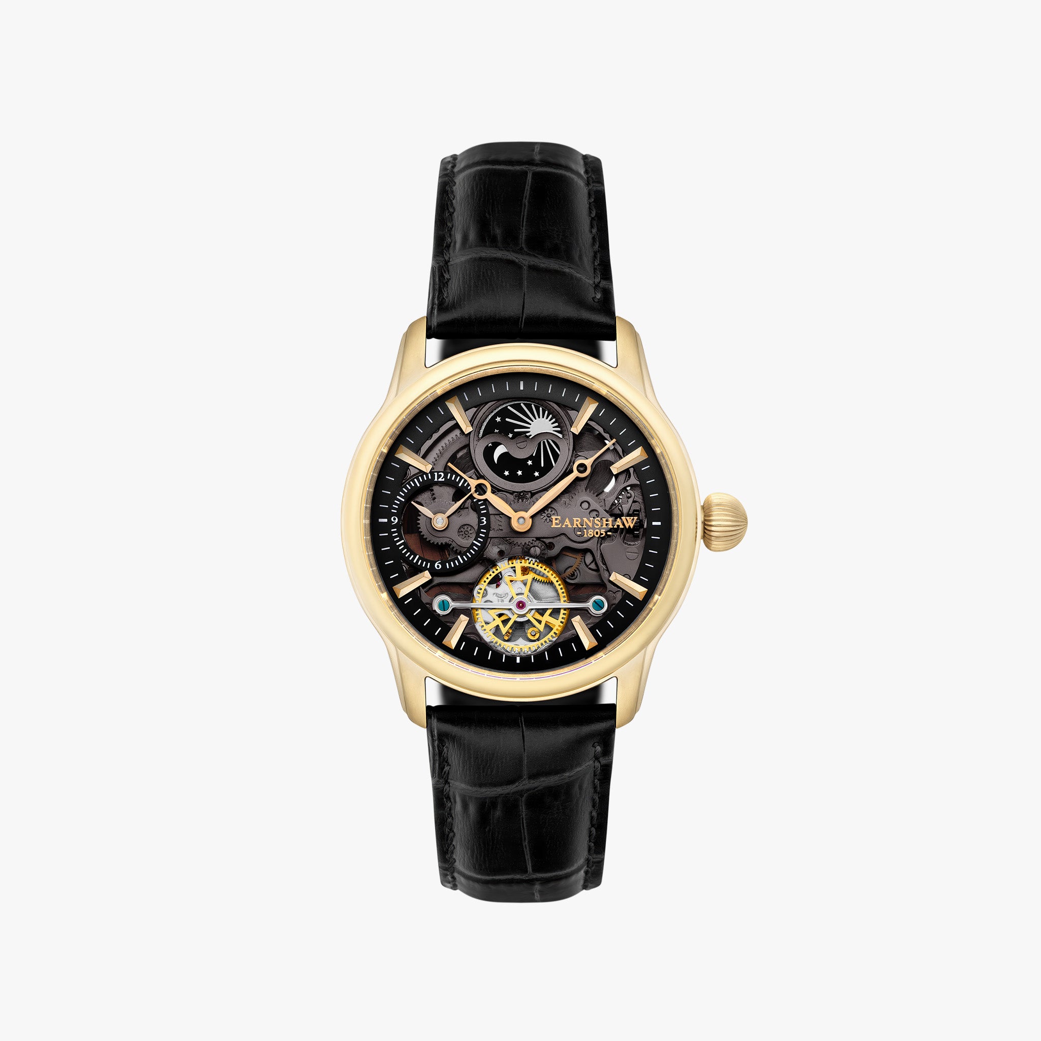 Longitude Shadow Automatic | 42 mm | Black Gold