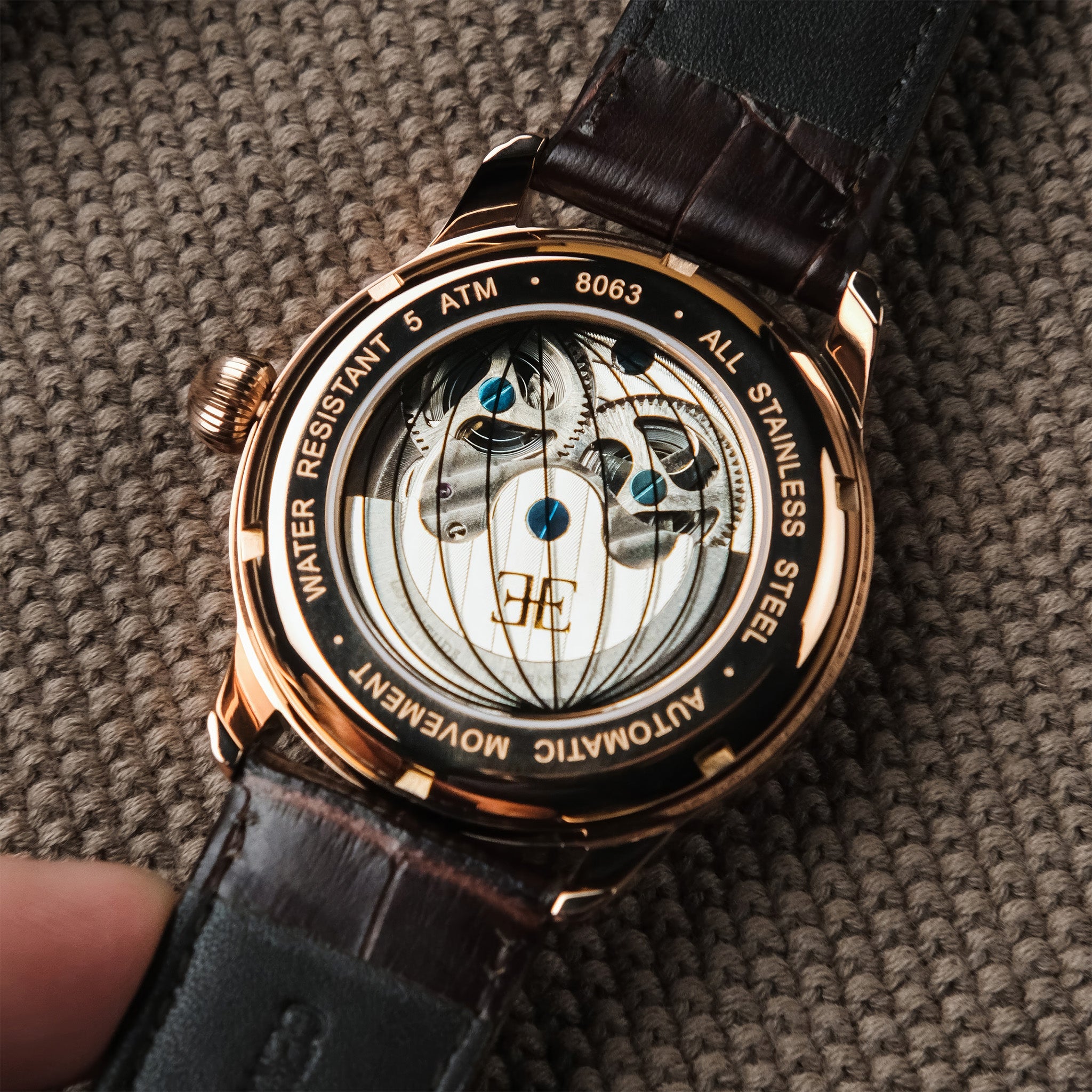 Longitude Shadow Automatic | 42 mm | Copper Brown