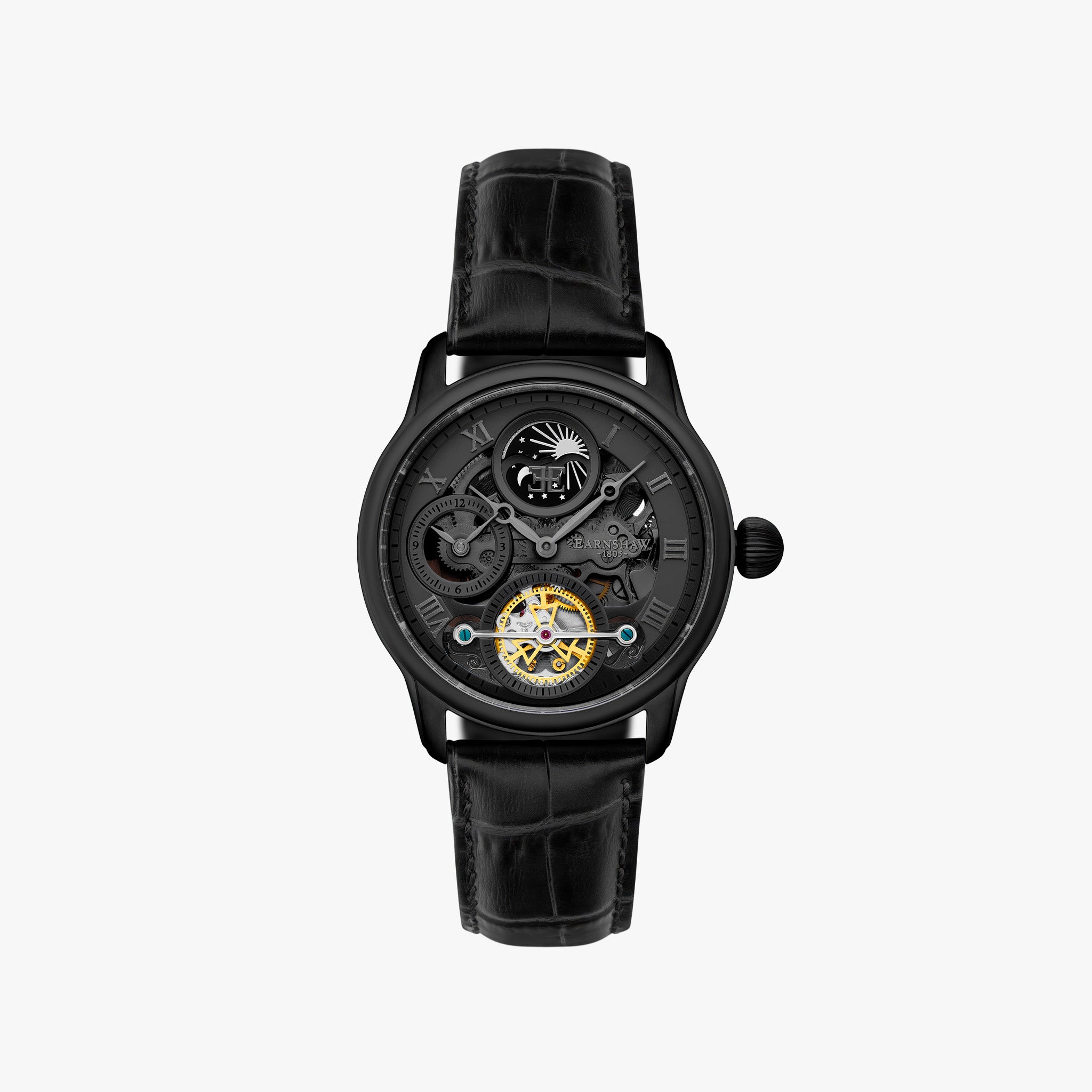 Longitude Shadow Automatic | 42 mm | Stealth Black